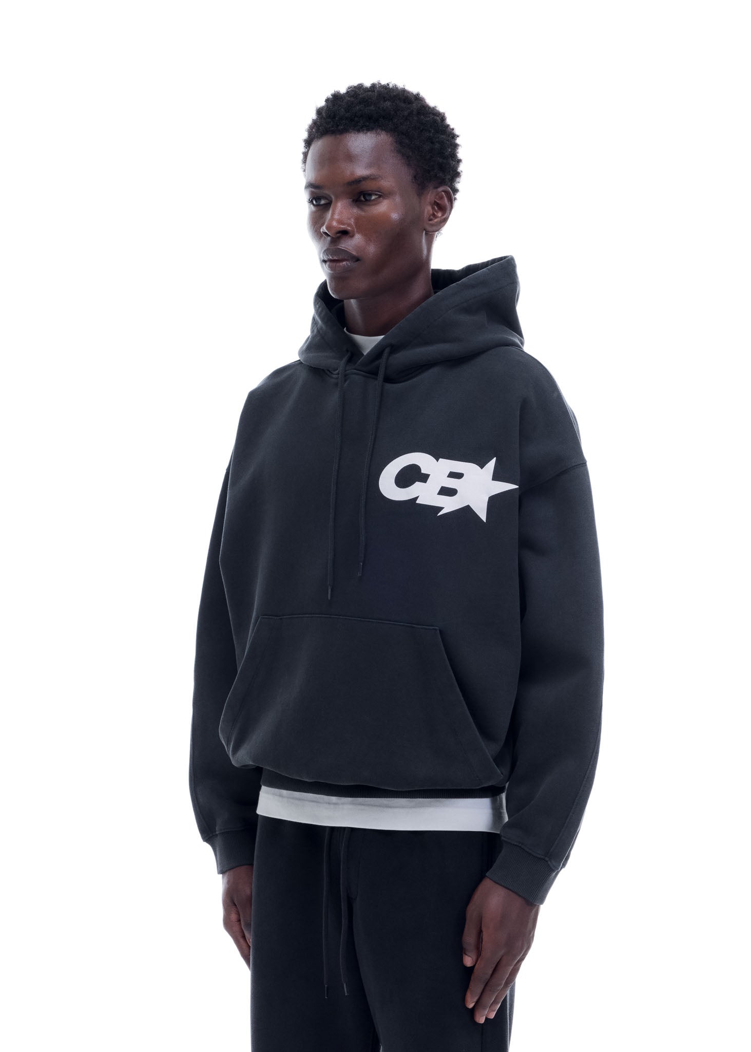 CB STAR RACING HOODIE - VINTAGE BLACK