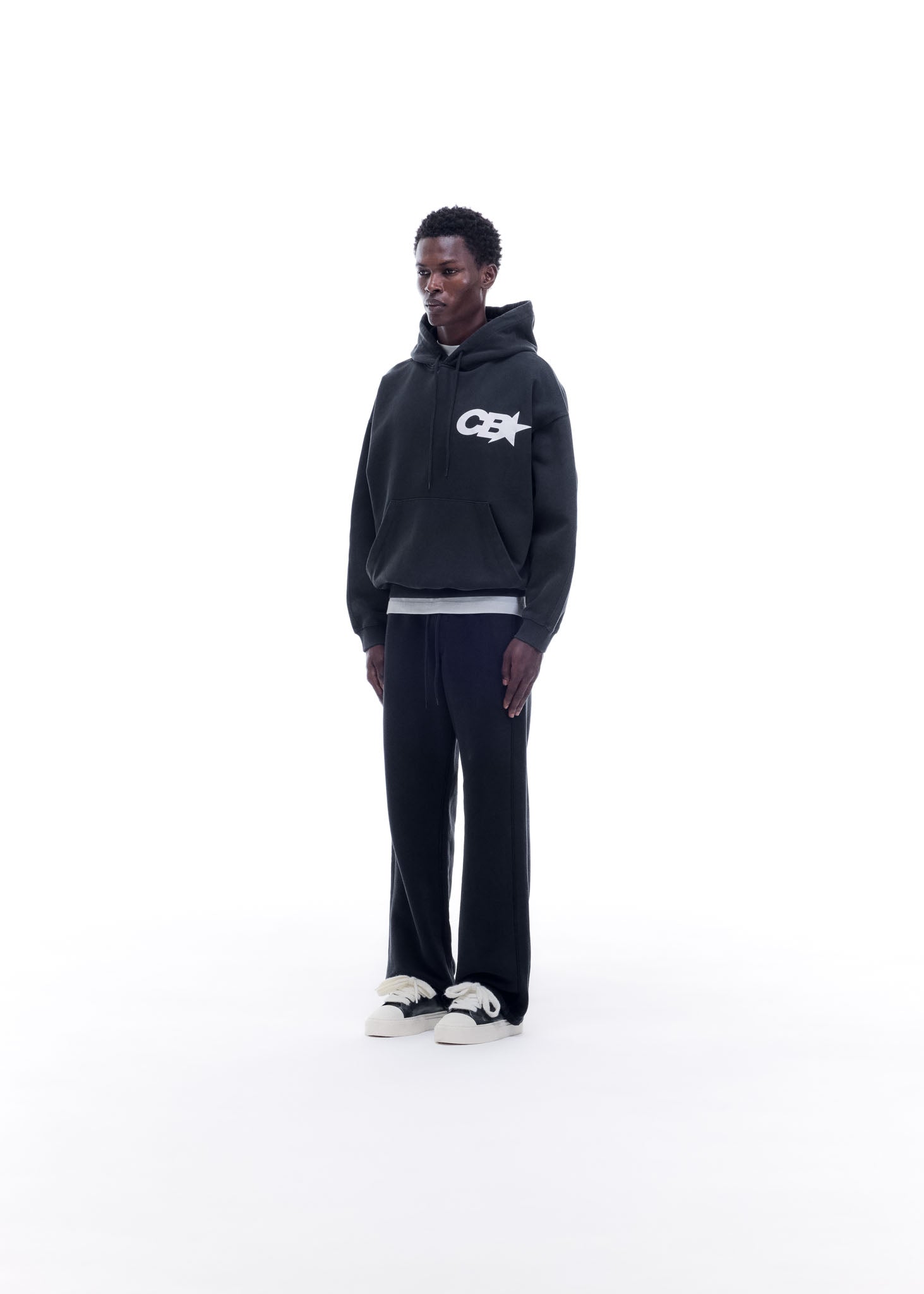 CB STAR RACING HOODIE - VINTAGE BLACK