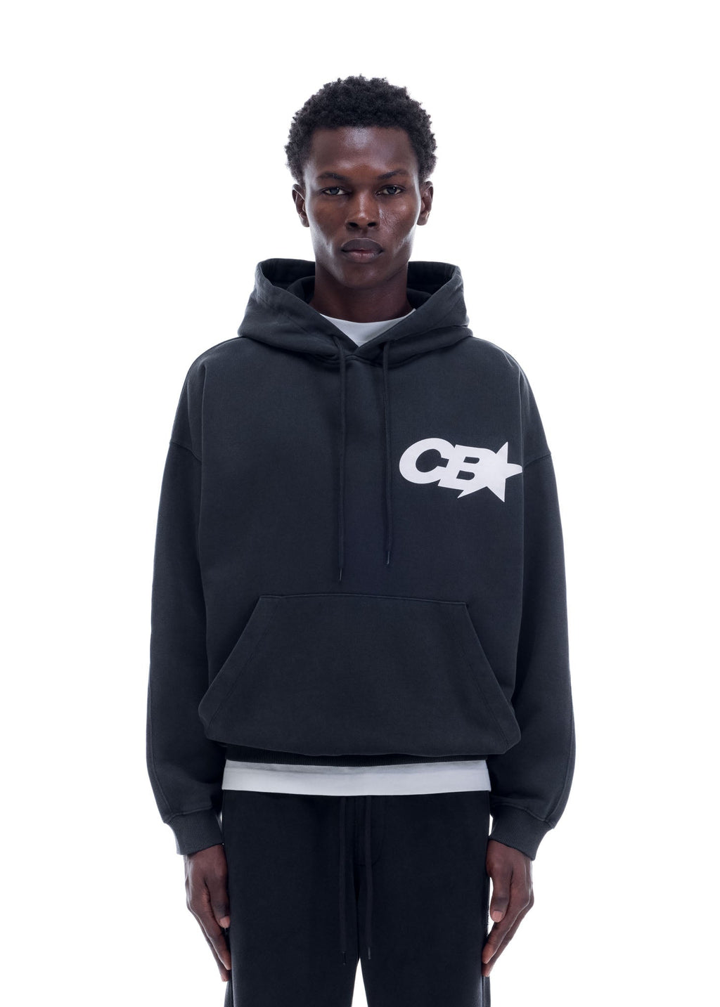 CB STAR RACING HOODIE - VINTAGE BLACK