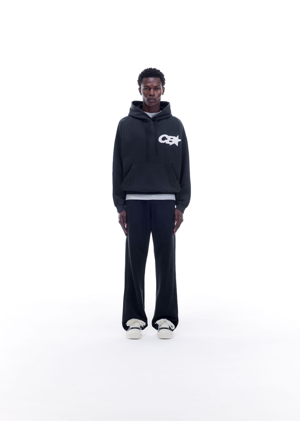CB STAR RACING HOODIE - VINTAGE BLACK