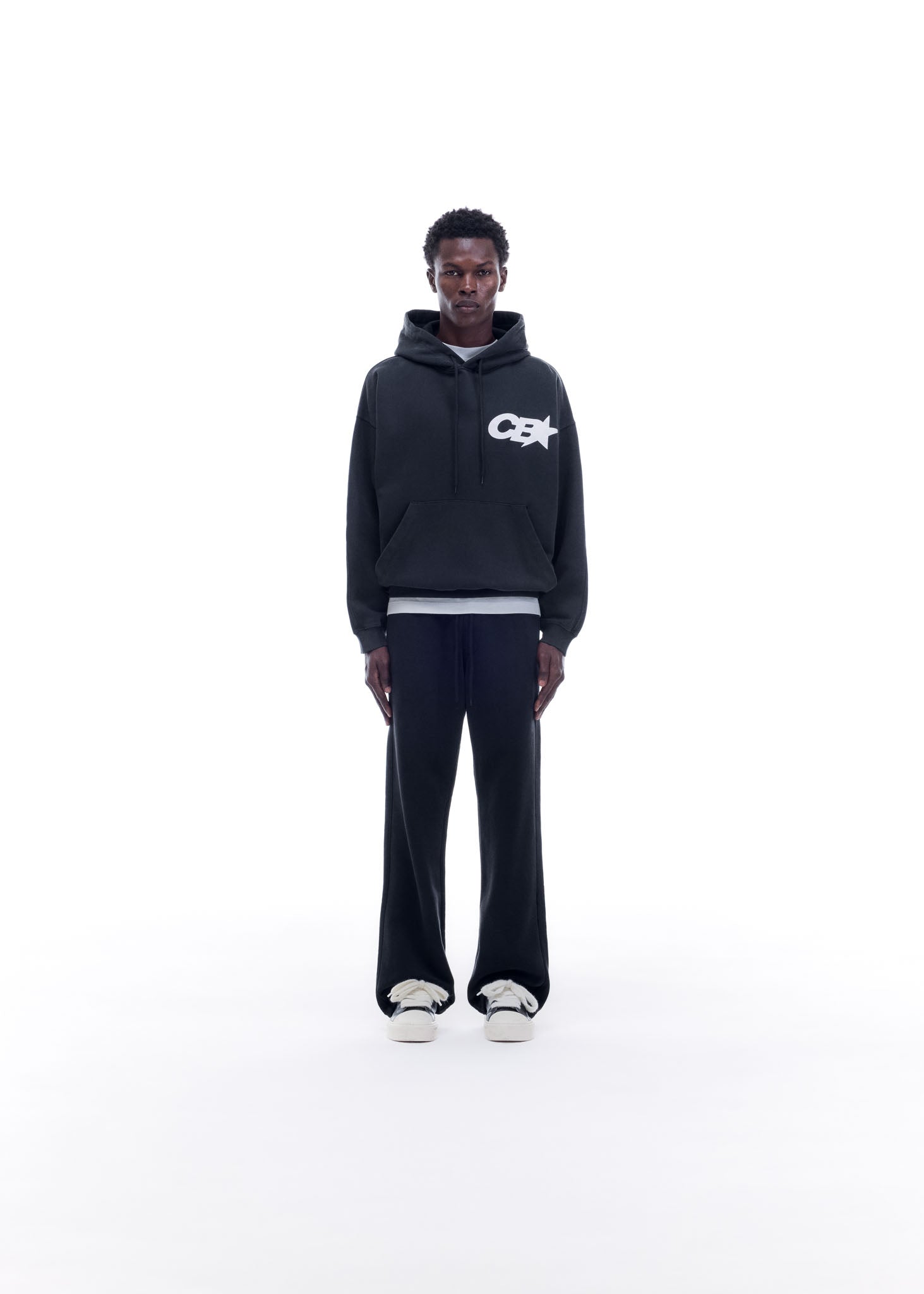 CB STAR RACING HOODIE - VINTAGE BLACK