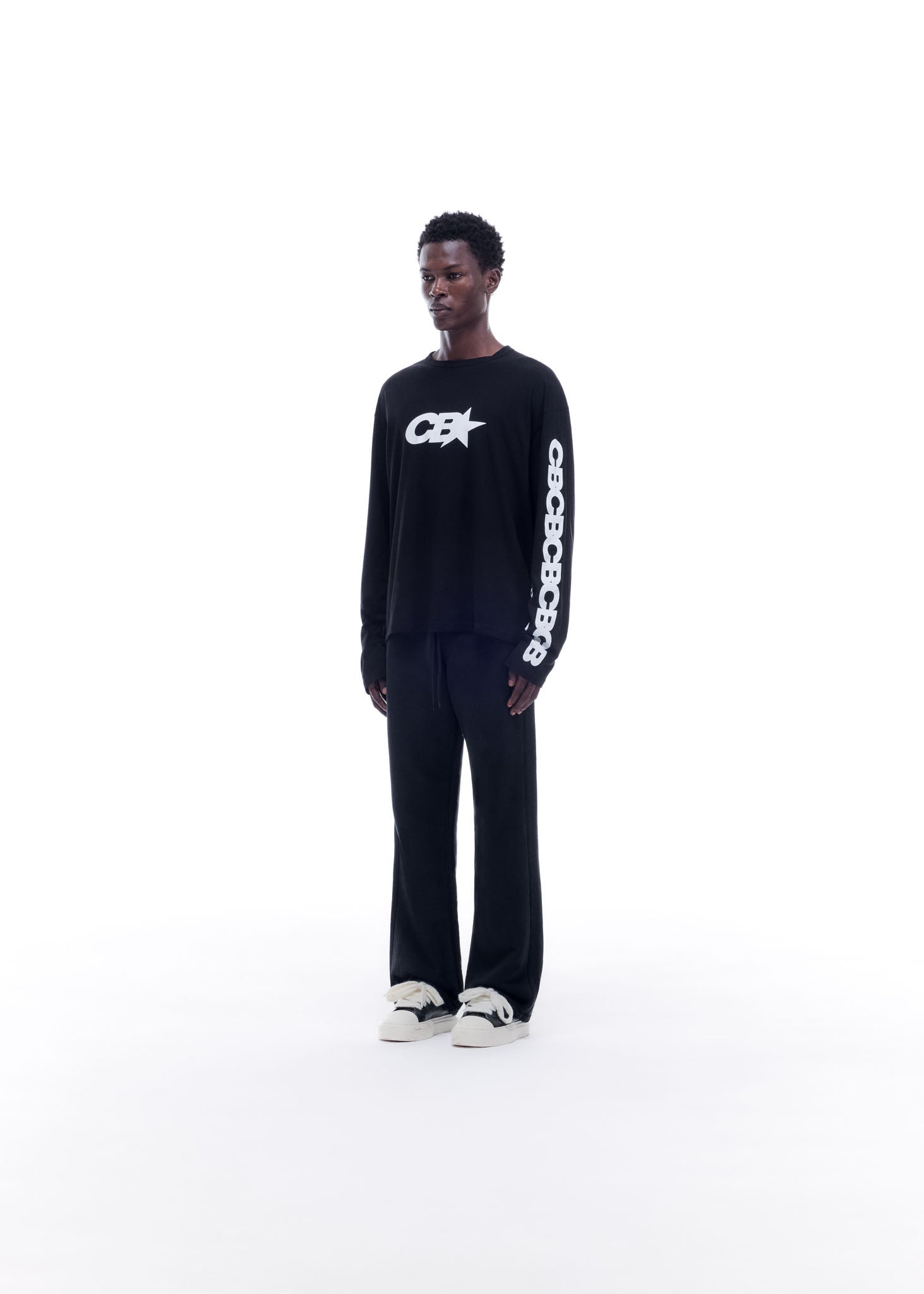 CB STAR RACING LONG SLEEVE - BLACK