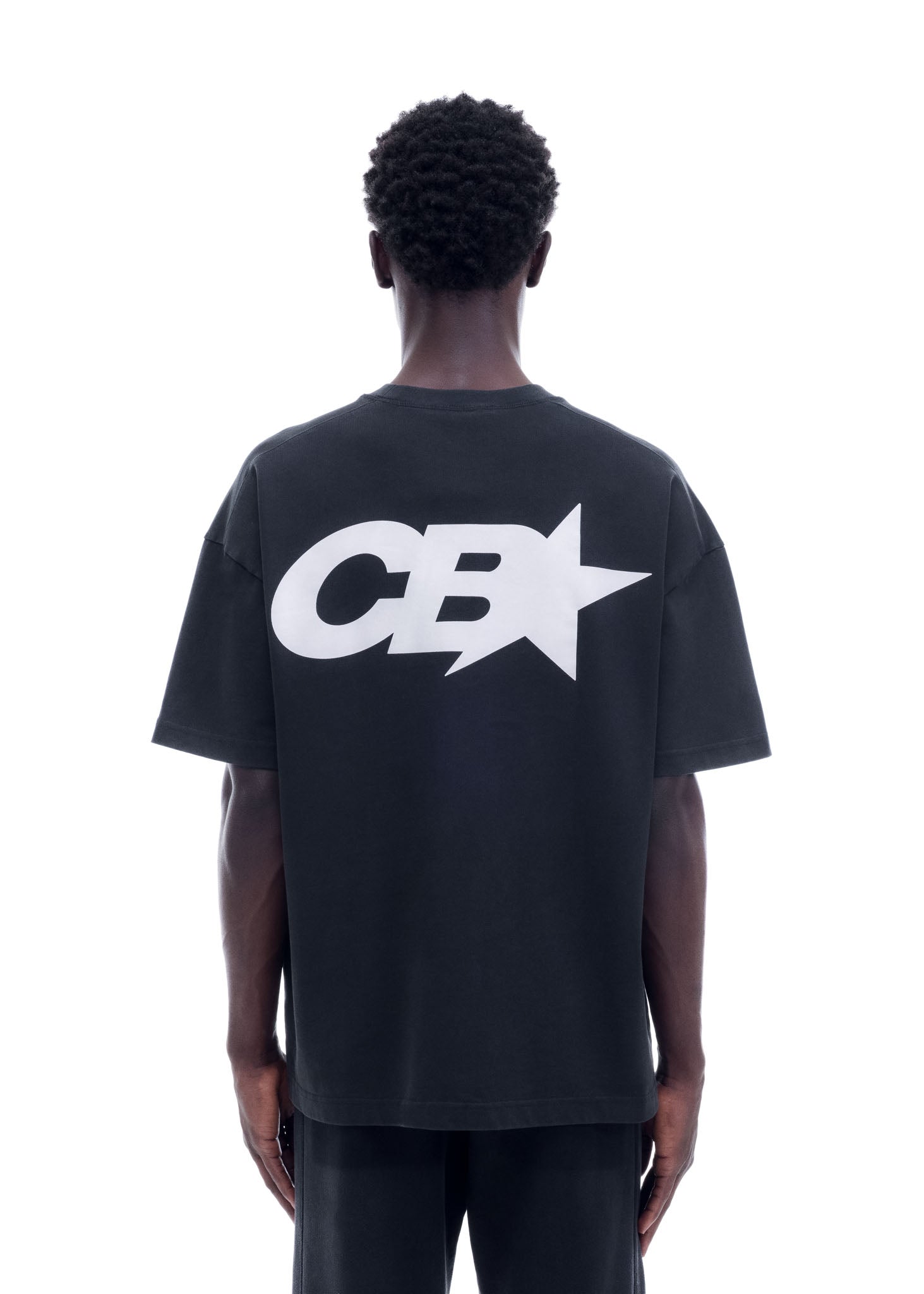 CB STAR RACING T-SHIRT - VINTAGE BLACK