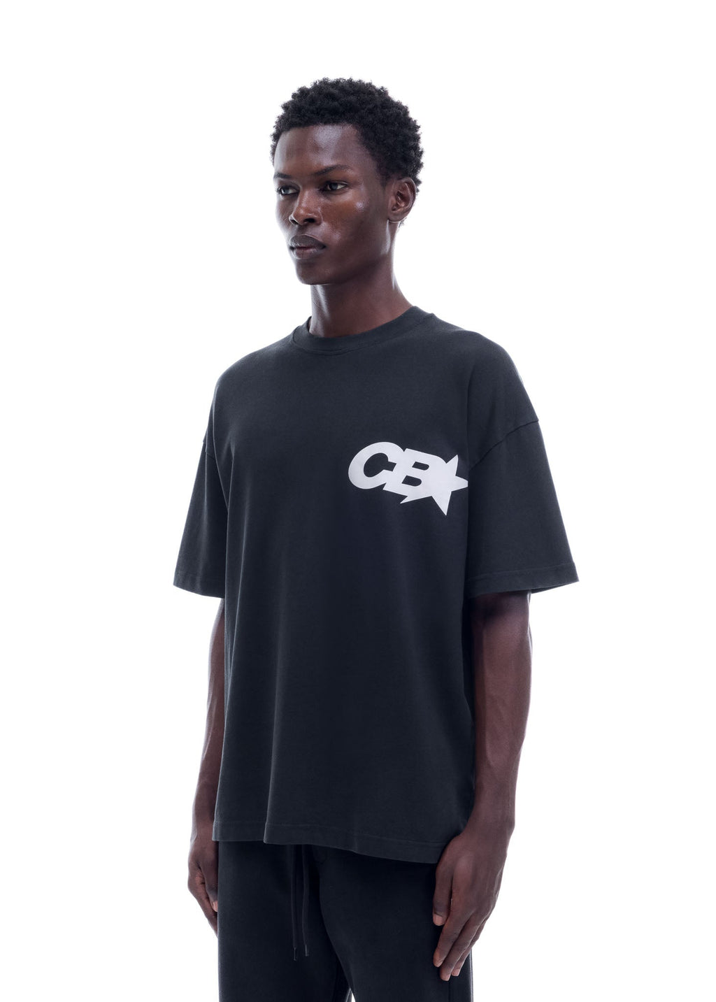 CB STAR RACING T-SHIRT - VINTAGE BLACK