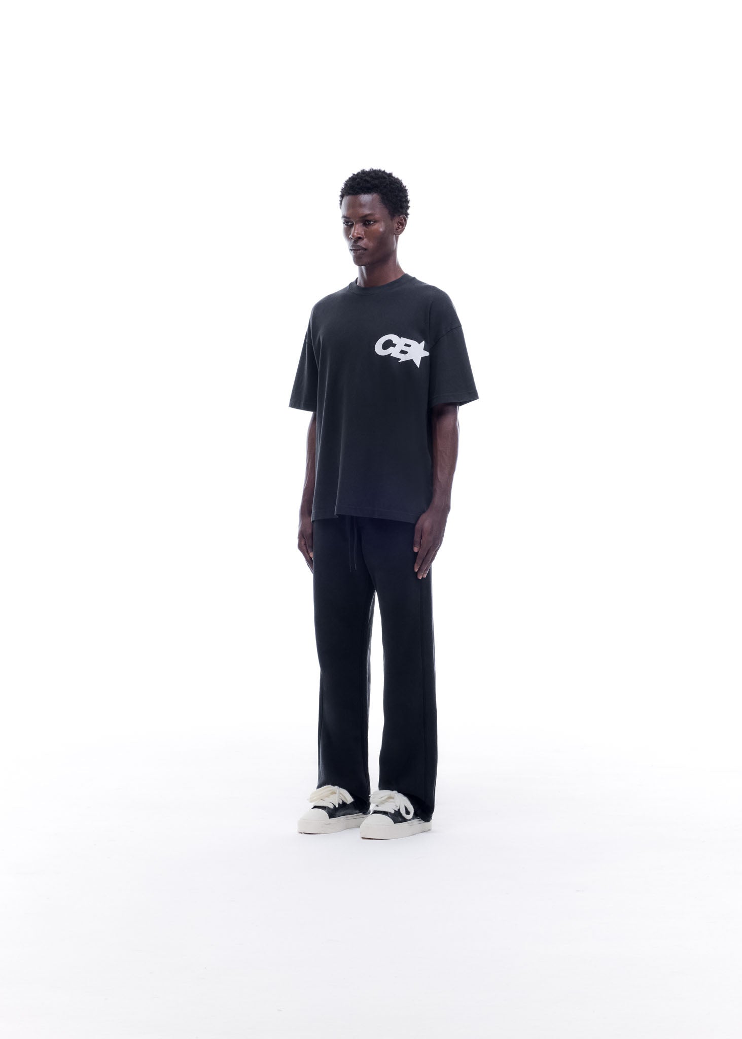 CB STAR RACING T-SHIRT - VINTAGE BLACK