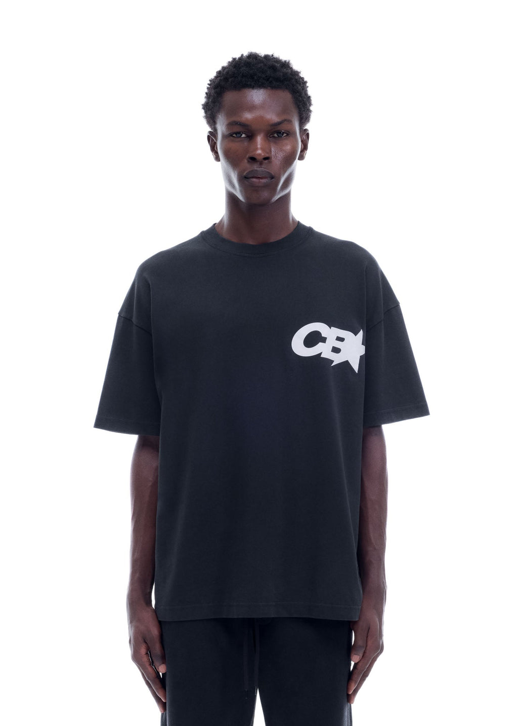CB STAR RACING T-SHIRT - VINTAGE BLACK