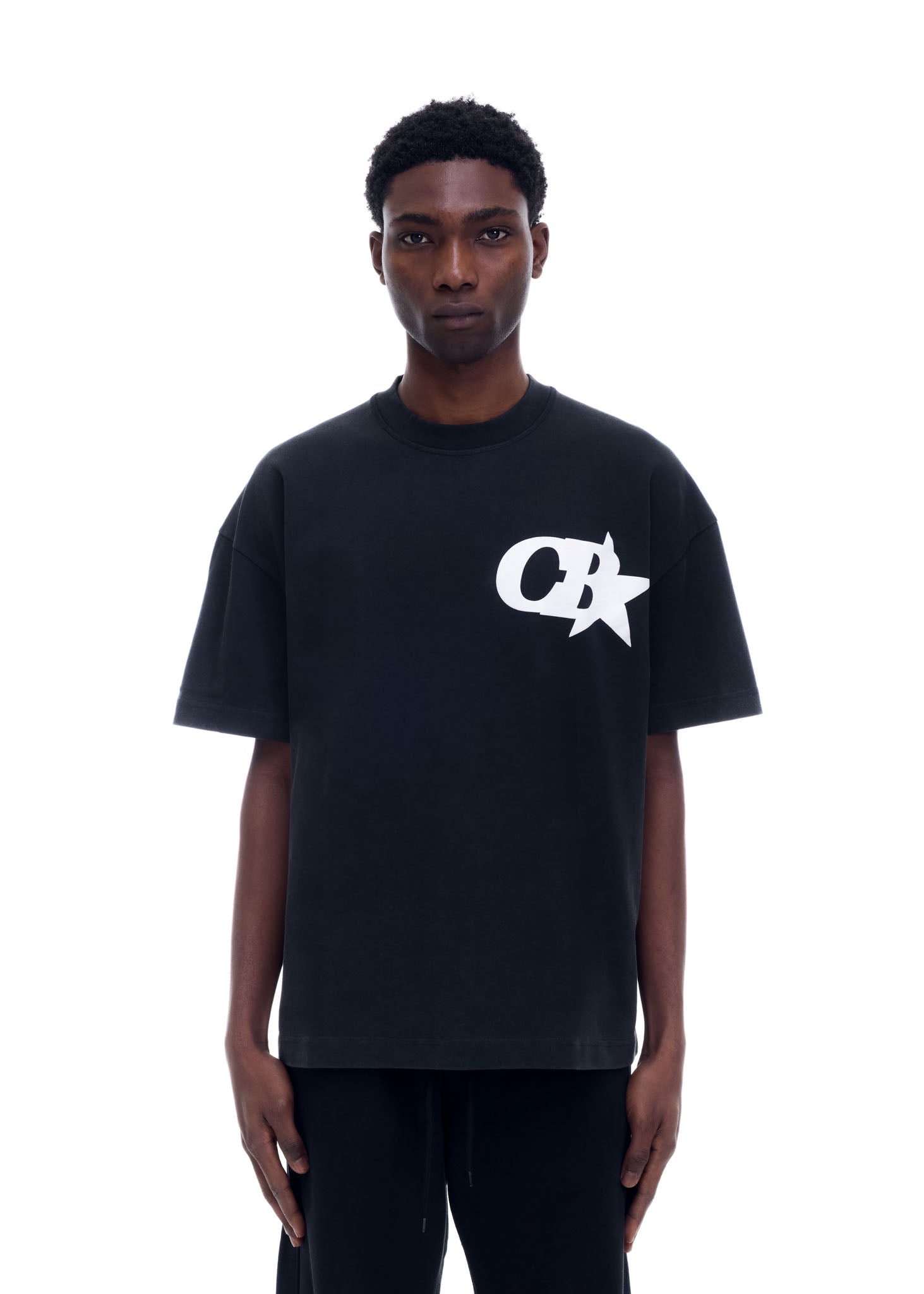 CB STAR T-SHIRT - VINTAGE BLACK