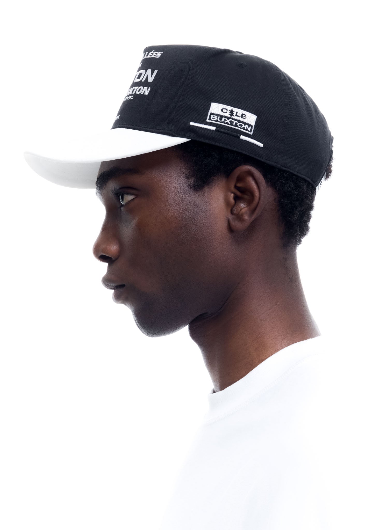 EURO RALLY CAP - VINTAGE BLACK / WHITE