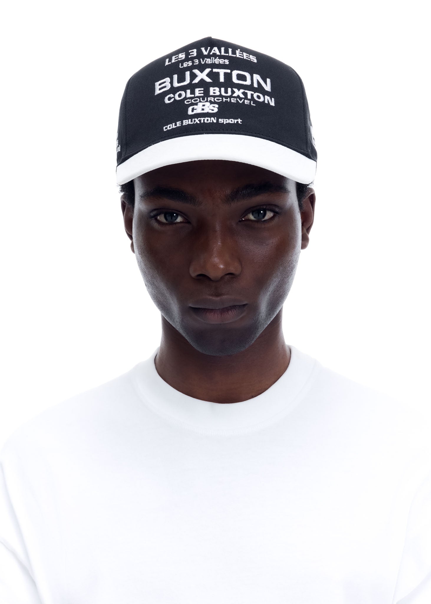 EURO RALLY CAP - VINTAGE BLACK / WHITE