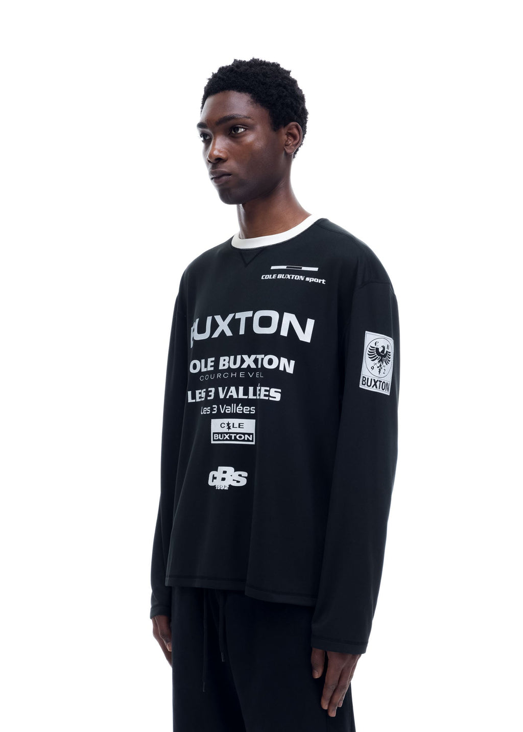 EURO RALLY LONG SLEEVE - BLACK