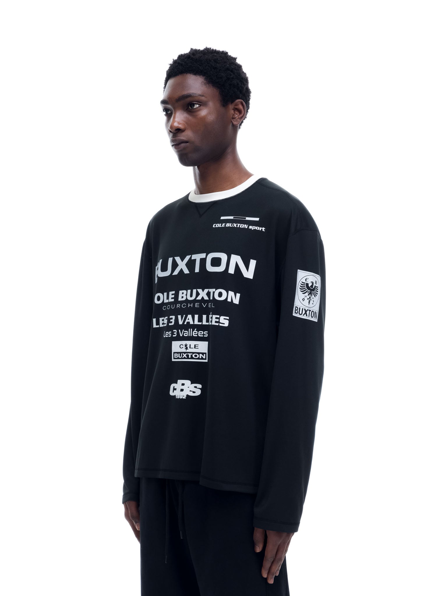 EURO RALLY LONG SLEEVE - BLACK