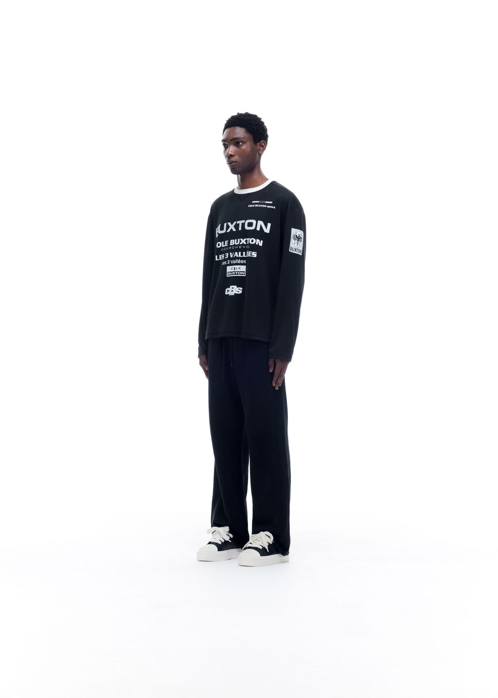 EURO RALLY LONG SLEEVE - BLACK