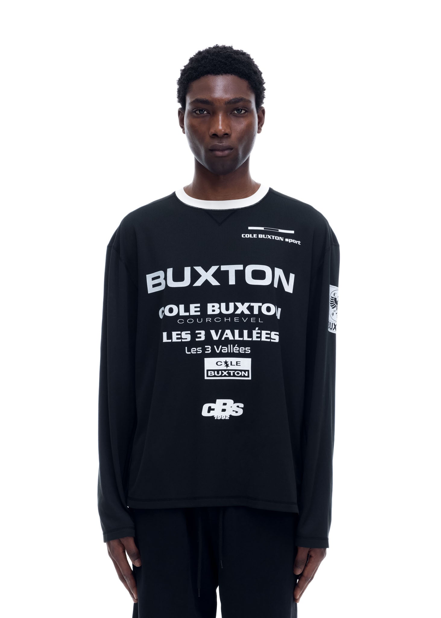 EURO RALLY LONG SLEEVE - BLACK