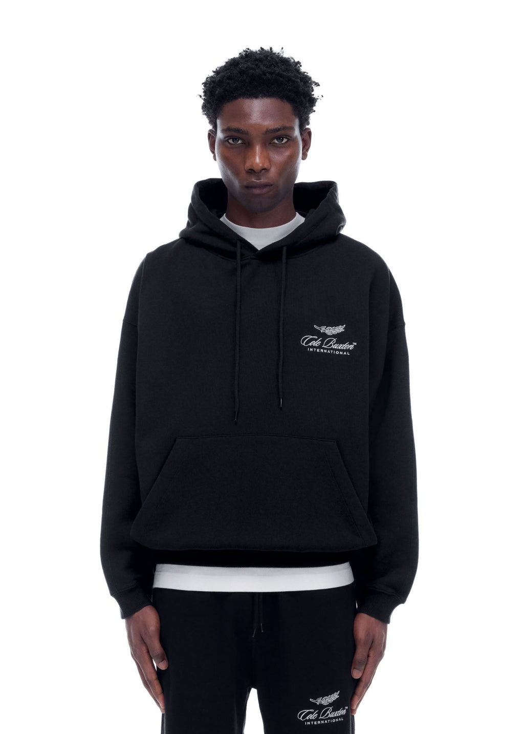 INTERNATIONAL HOODIE - BLACK