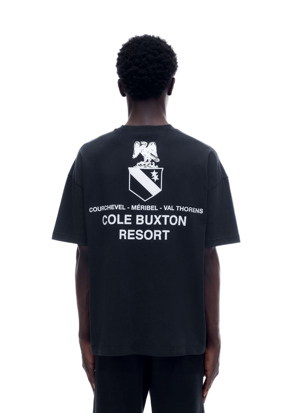 LES 3 VALLEES T-SHIRT - VINTAGE BLACK