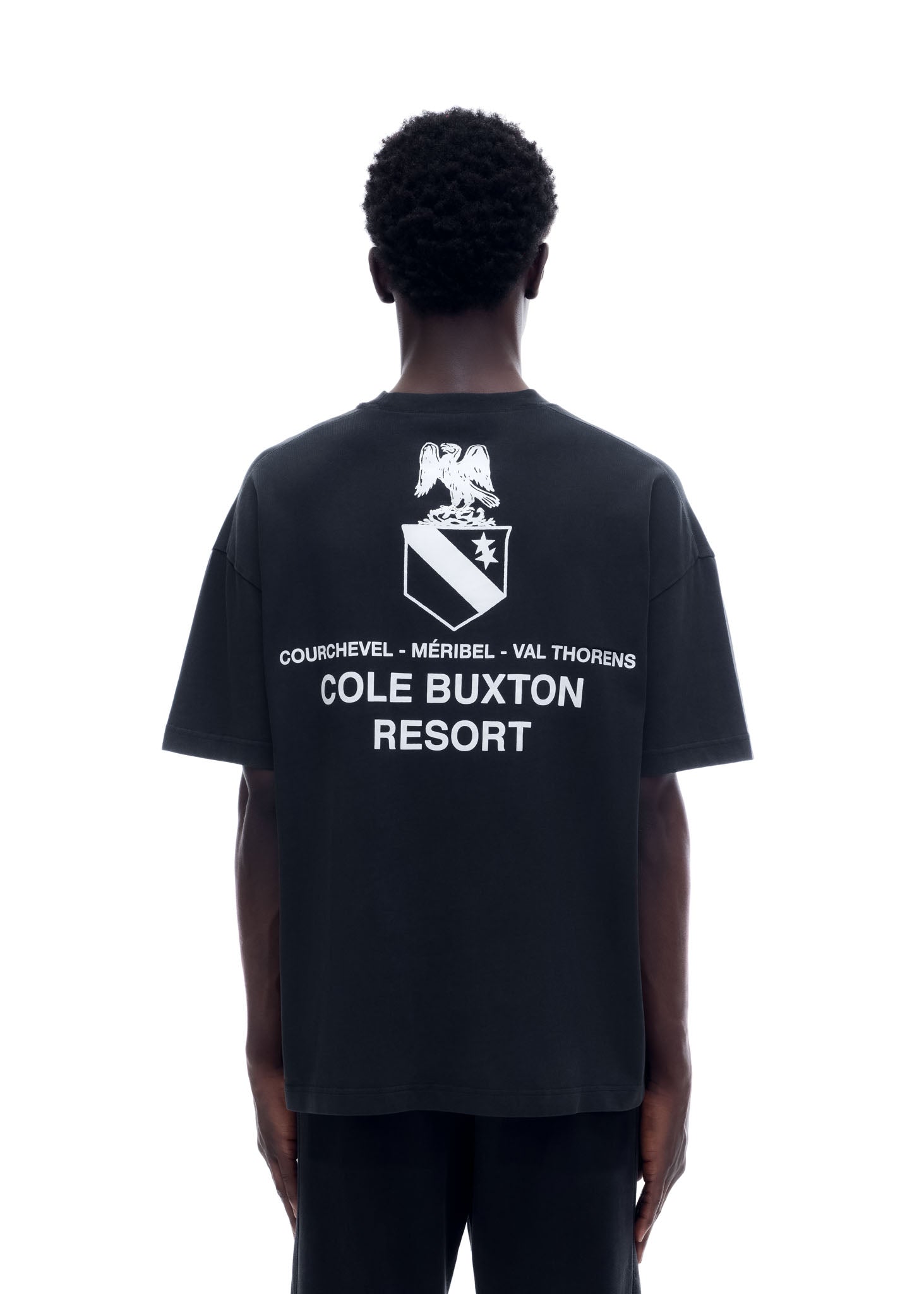 LES 3 VALLEES T-SHIRT - VINTAGE BLACK