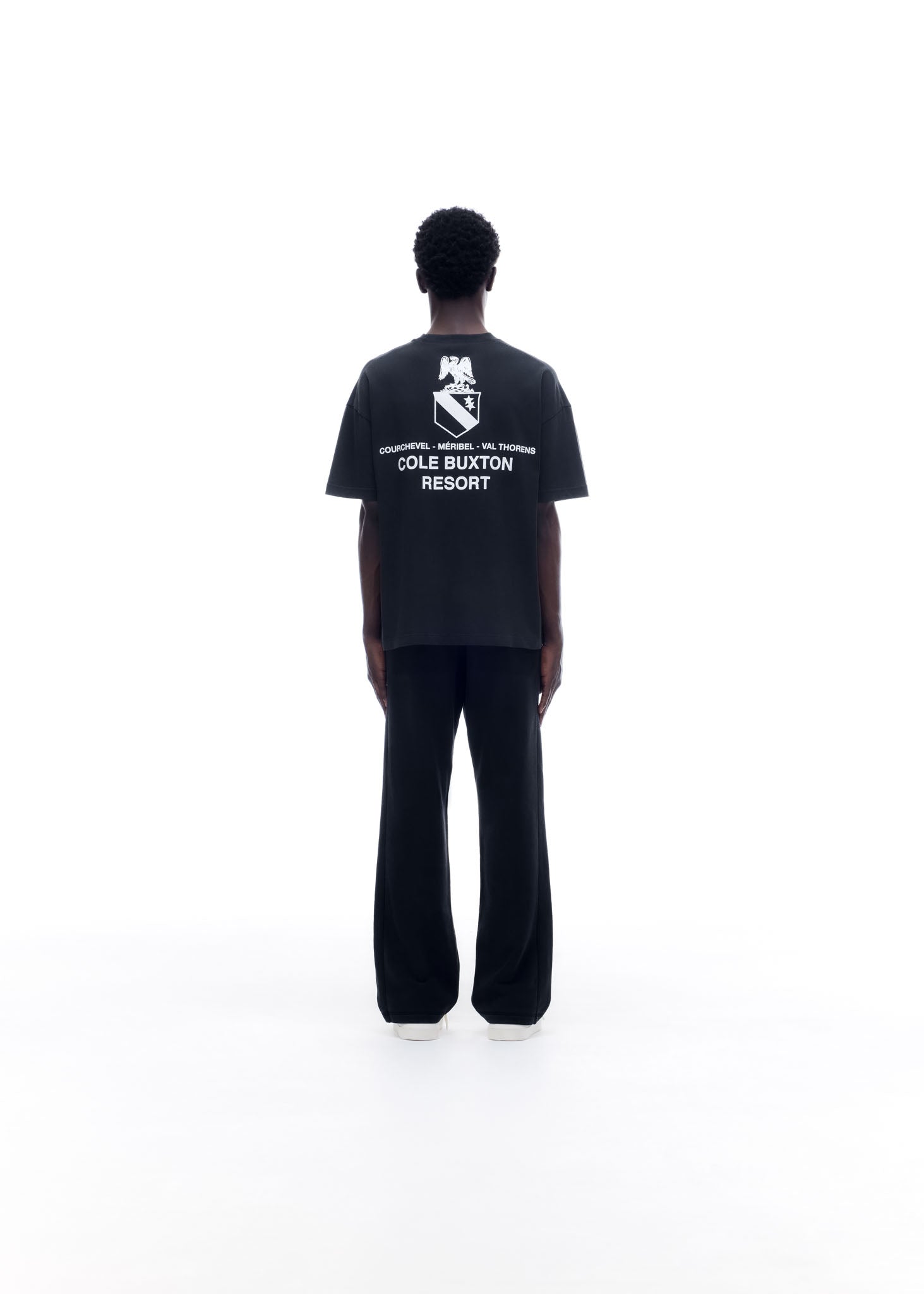 LES 3 VALLEES T-SHIRT - VINTAGE BLACK