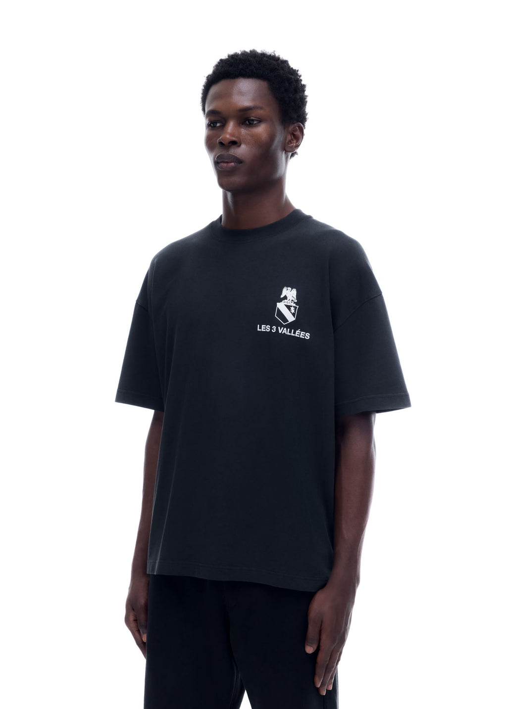 LES 3 VALLEES T-SHIRT - VINTAGE BLACK