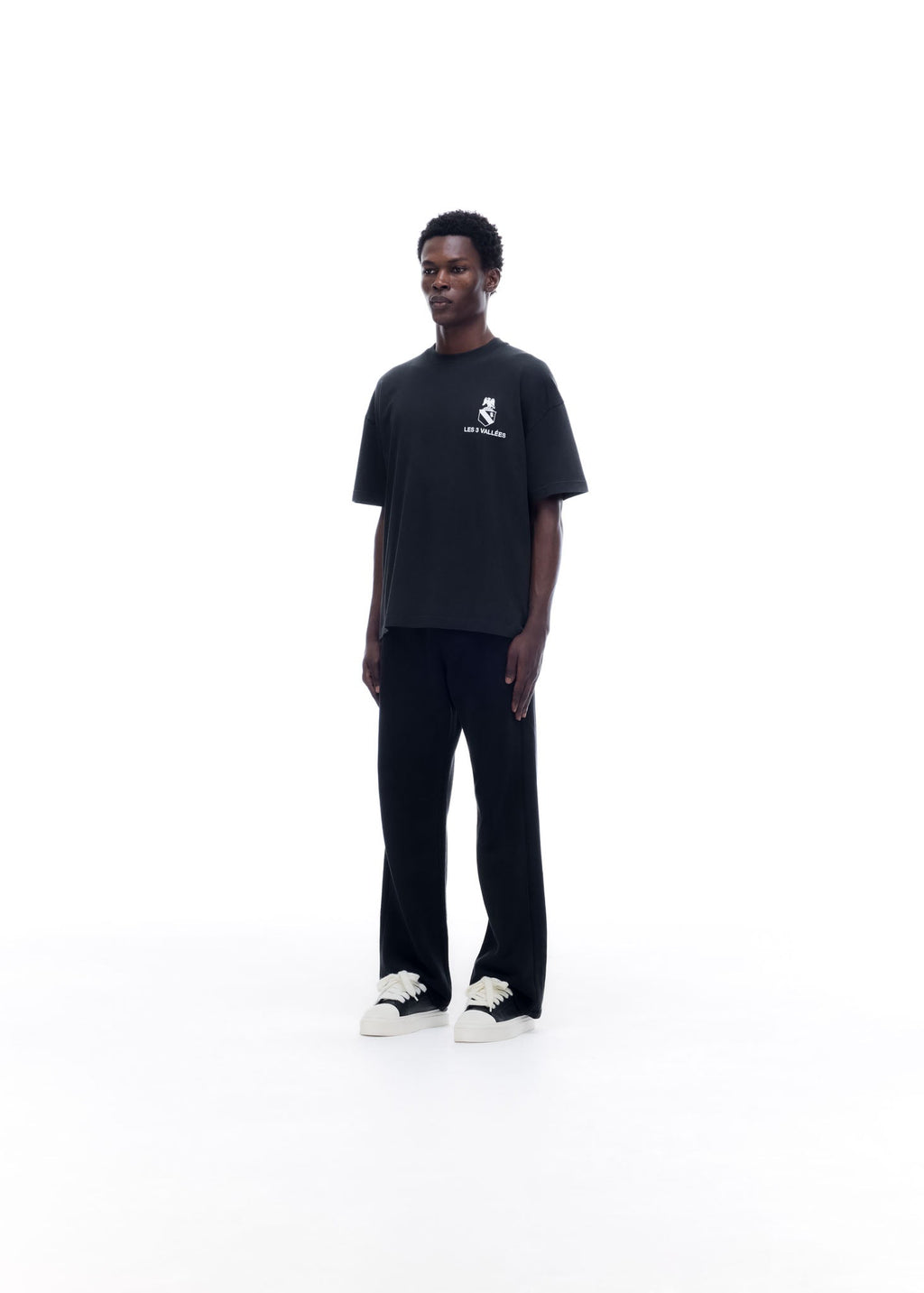 LES 3 VALLEES T-SHIRT - VINTAGE BLACK