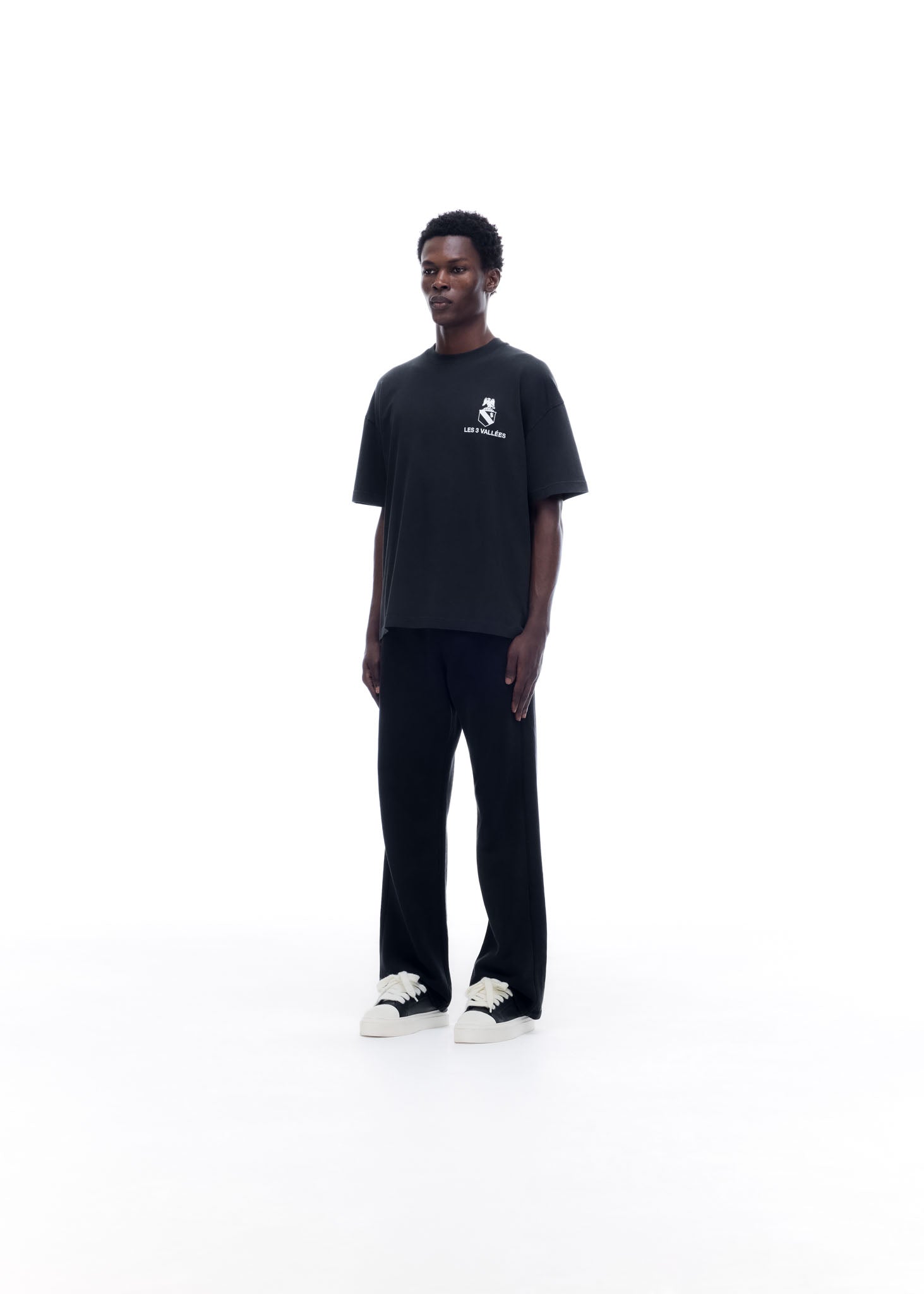 LES 3 VALLEES T-SHIRT - VINTAGE BLACK