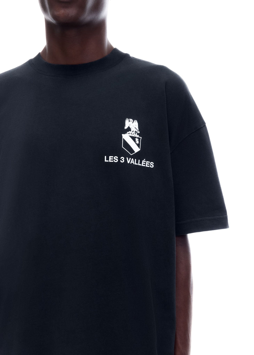 LES 3 VALLEES T-SHIRT - VINTAGE BLACK