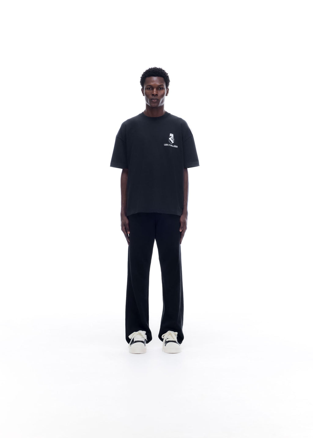 LES 3 VALLEES T-SHIRT - VINTAGE BLACK