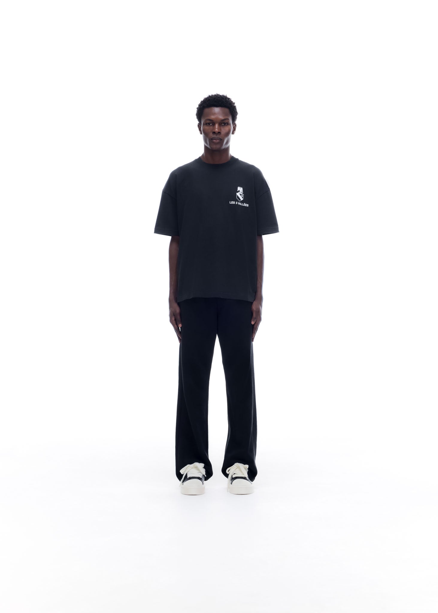 LES 3 VALLEES T-SHIRT - VINTAGE BLACK