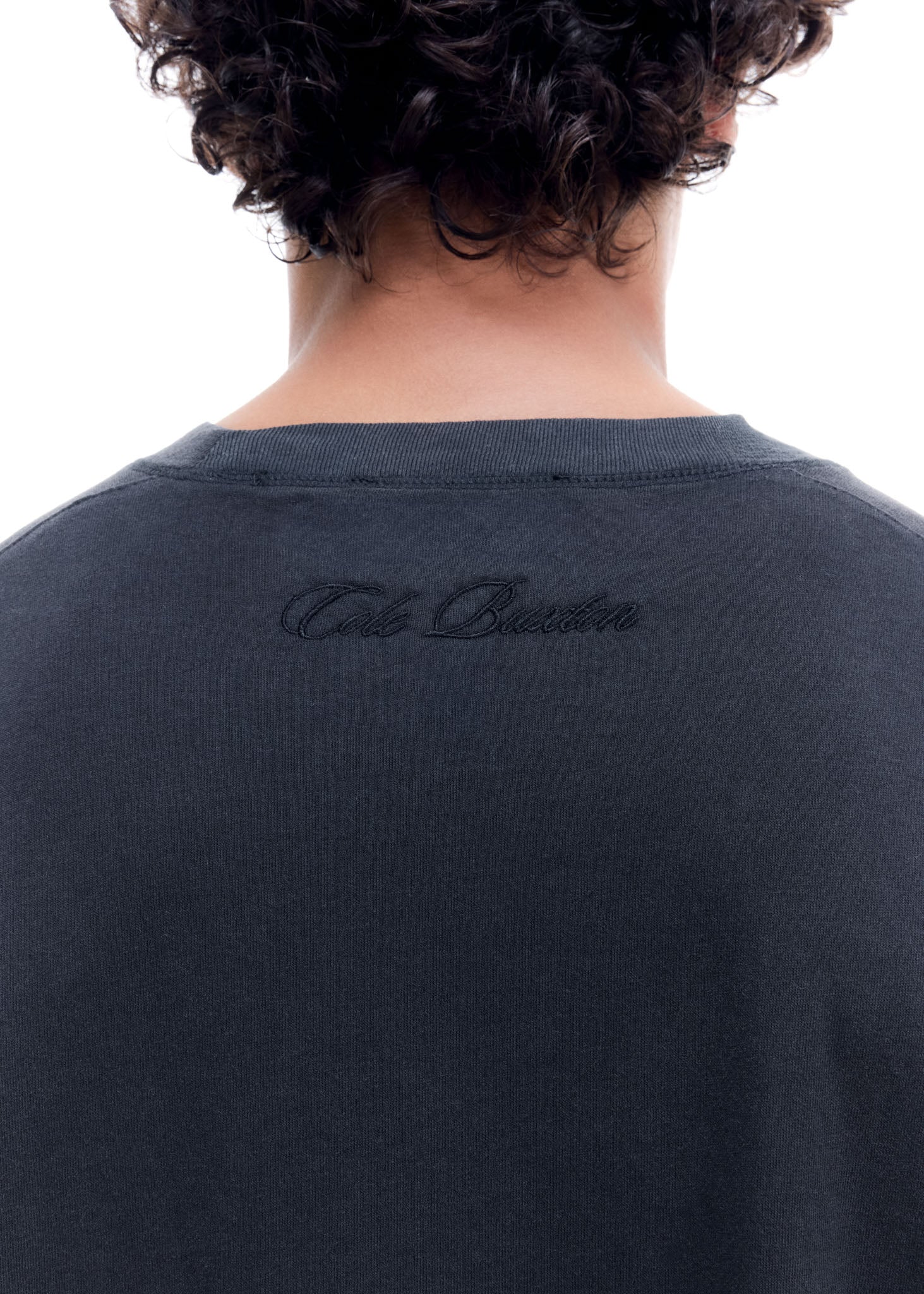 DISTRESSED LIGHTWEIGHT T-SHIRT - VINTAGE BLACK