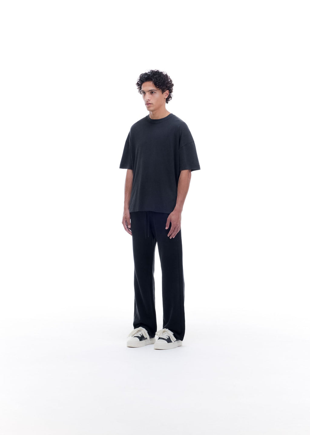 DISTRESSED LIGHTWEIGHT T-SHIRT - VINTAGE BLACK