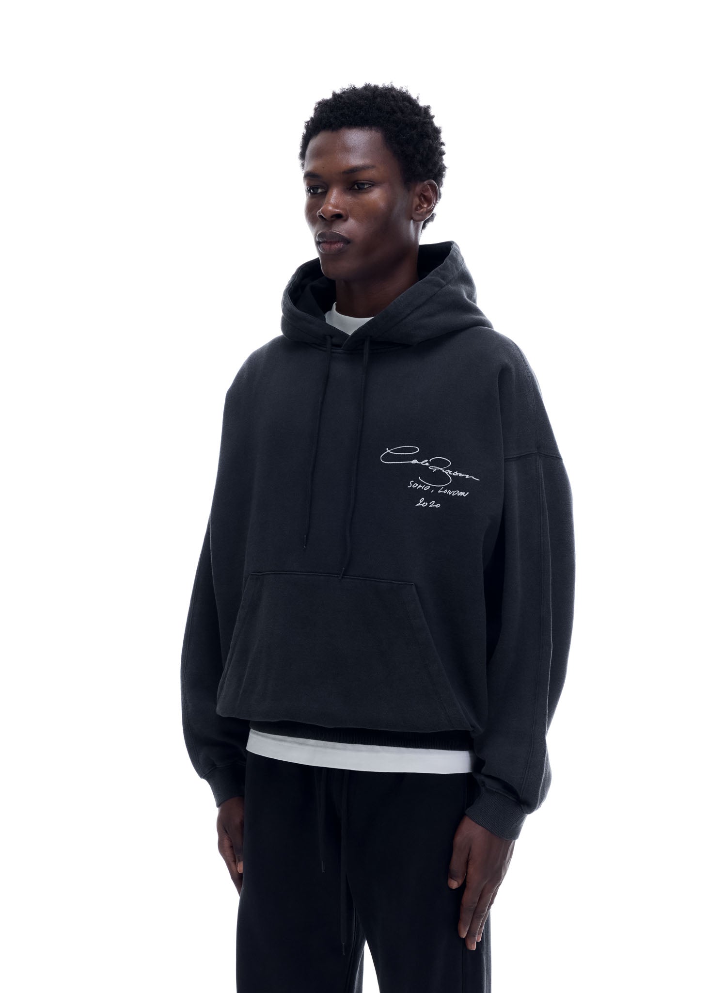 SIGNATURE HOODIE - VINTAGE BLACK