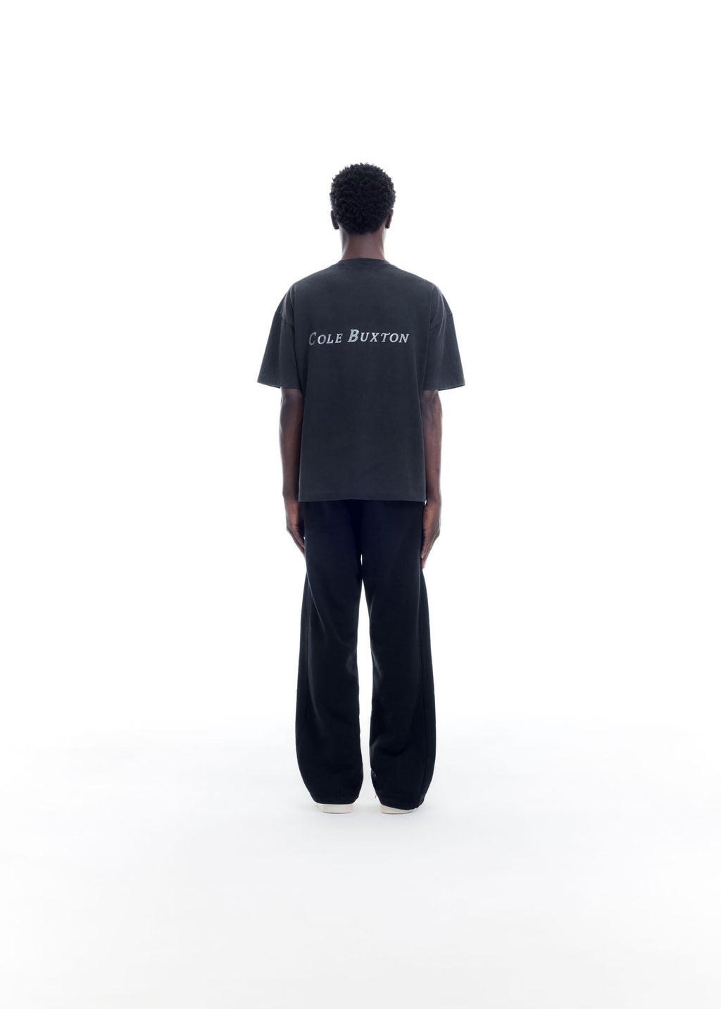 TWO STAR FLAG T-SHIRT - VINTAGE BLACK