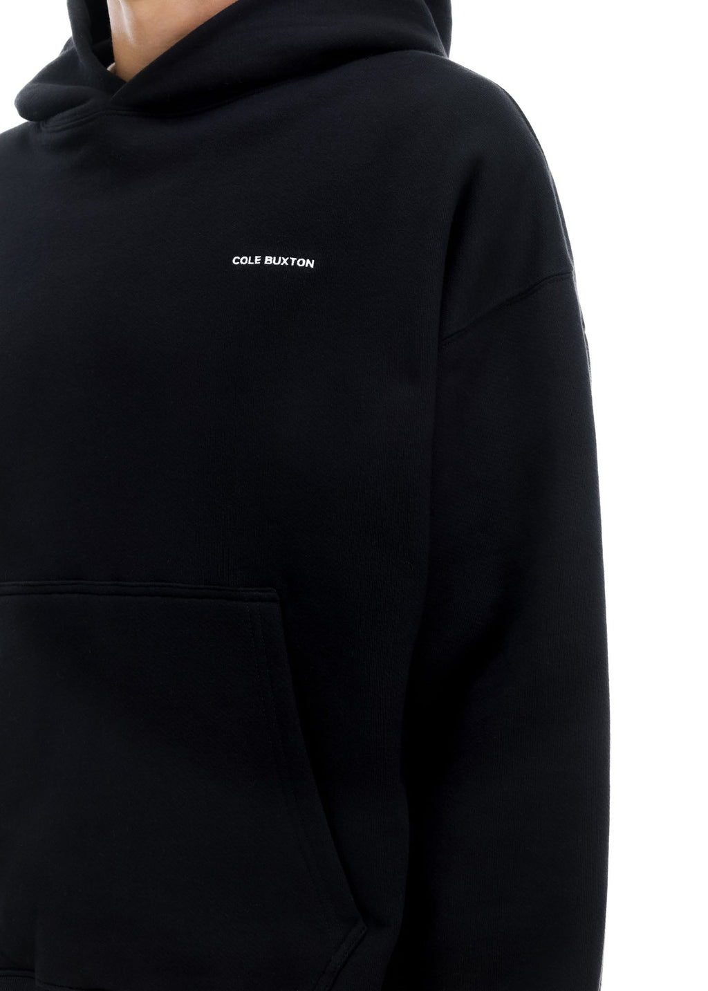VINTAGE MINI LOGO HOODIE - BLACK