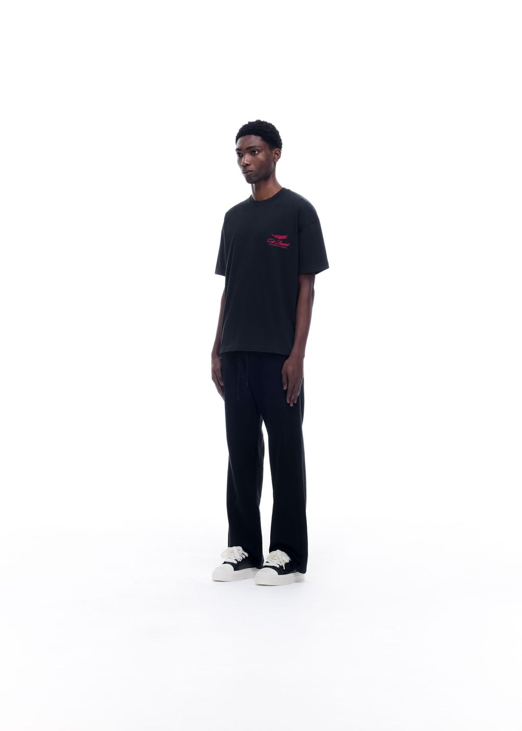 INTERNATIONAL T-SHIRT - VINTAGE BLACK / PINK