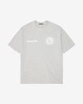 DOUBLE LOGO SPORTS T-SHIRT - GREY MARL