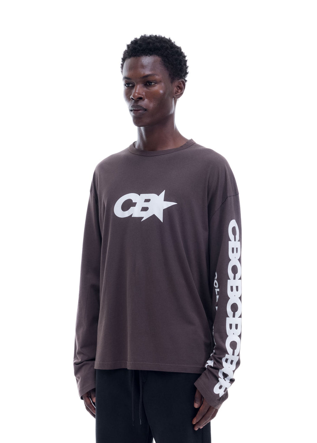 CB STAR RACING LONG SLEEVE - BRAUN