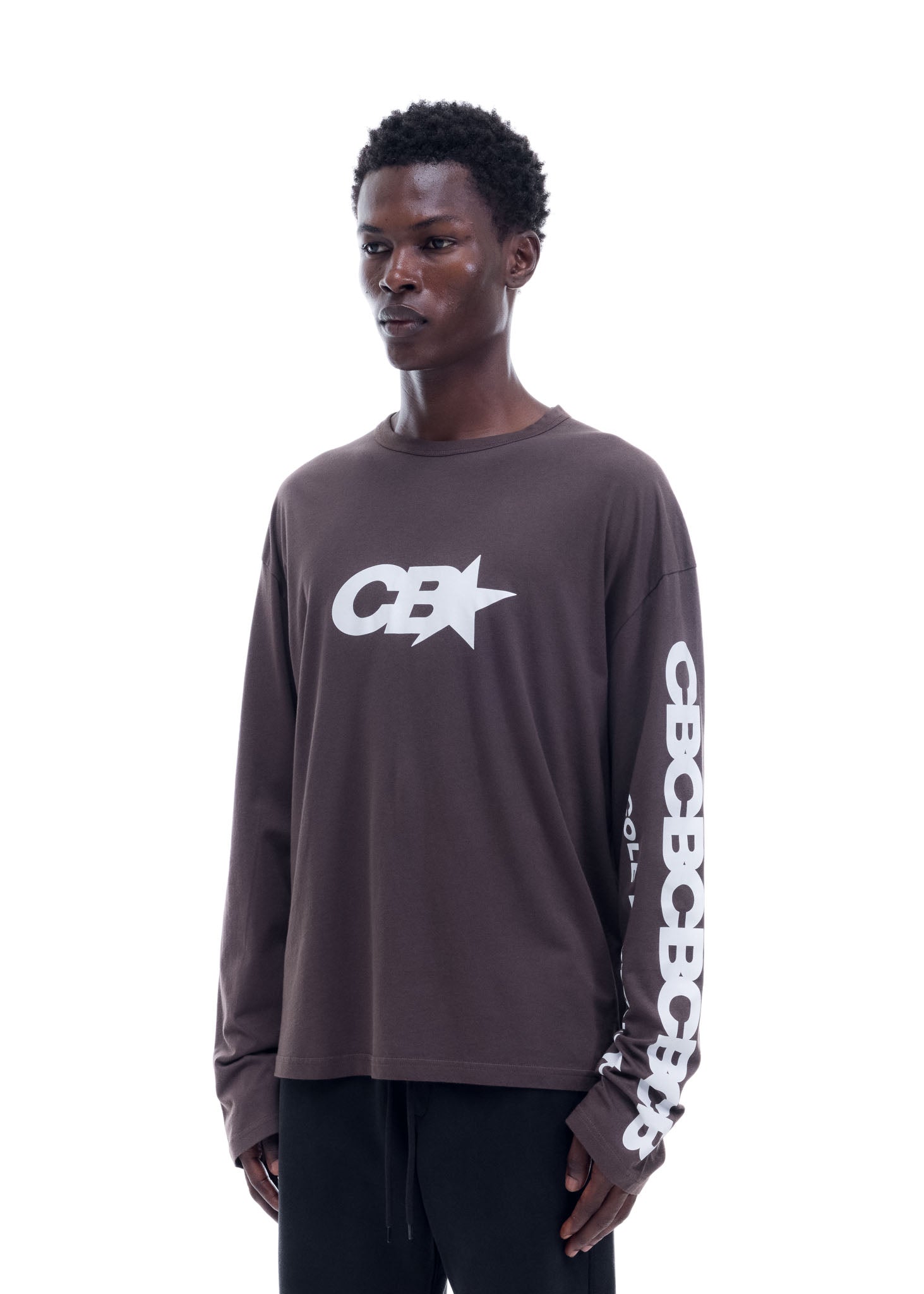 CB STAR RACING LONG SLEEVE - BRAUN