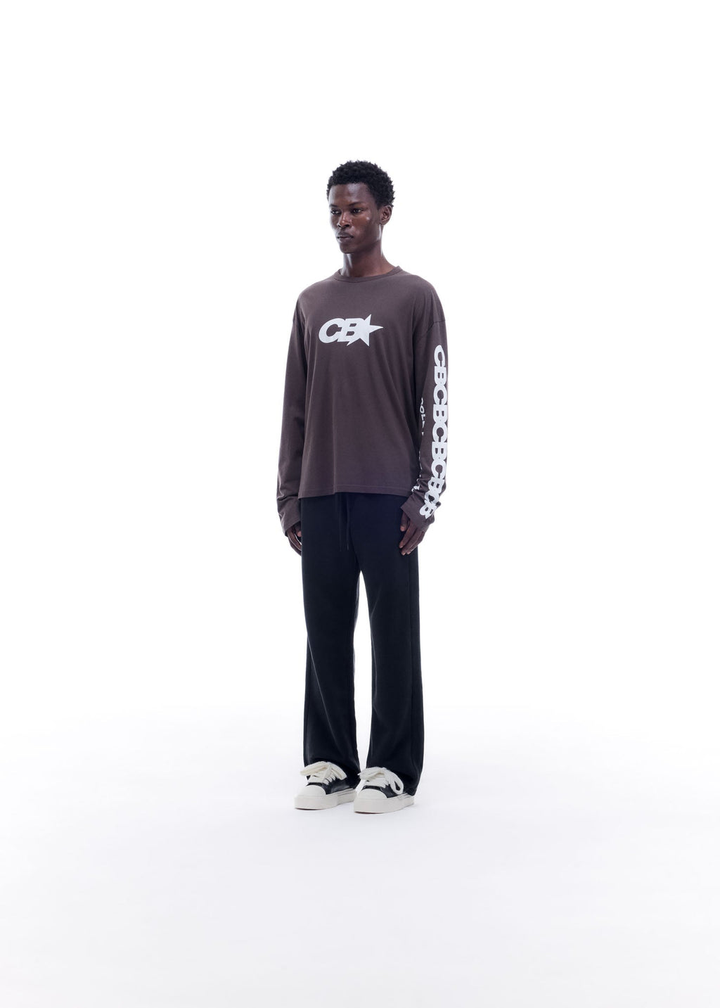CB STAR RACING LONG SLEEVE - BRAUN