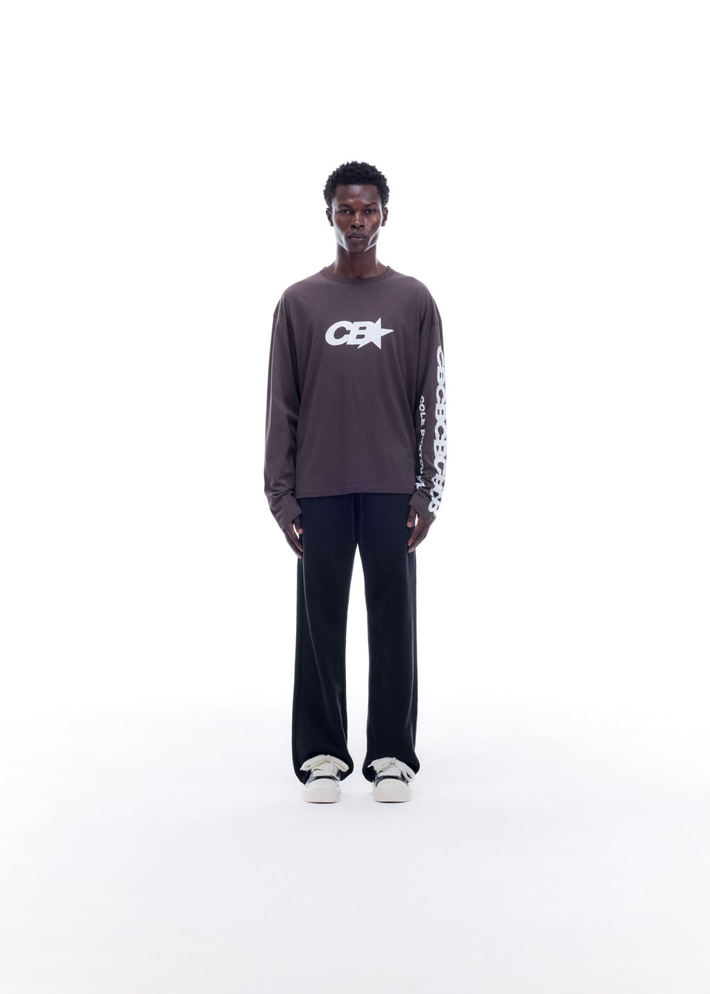 CB STAR RACING LONG SLEEVE - BRAUN