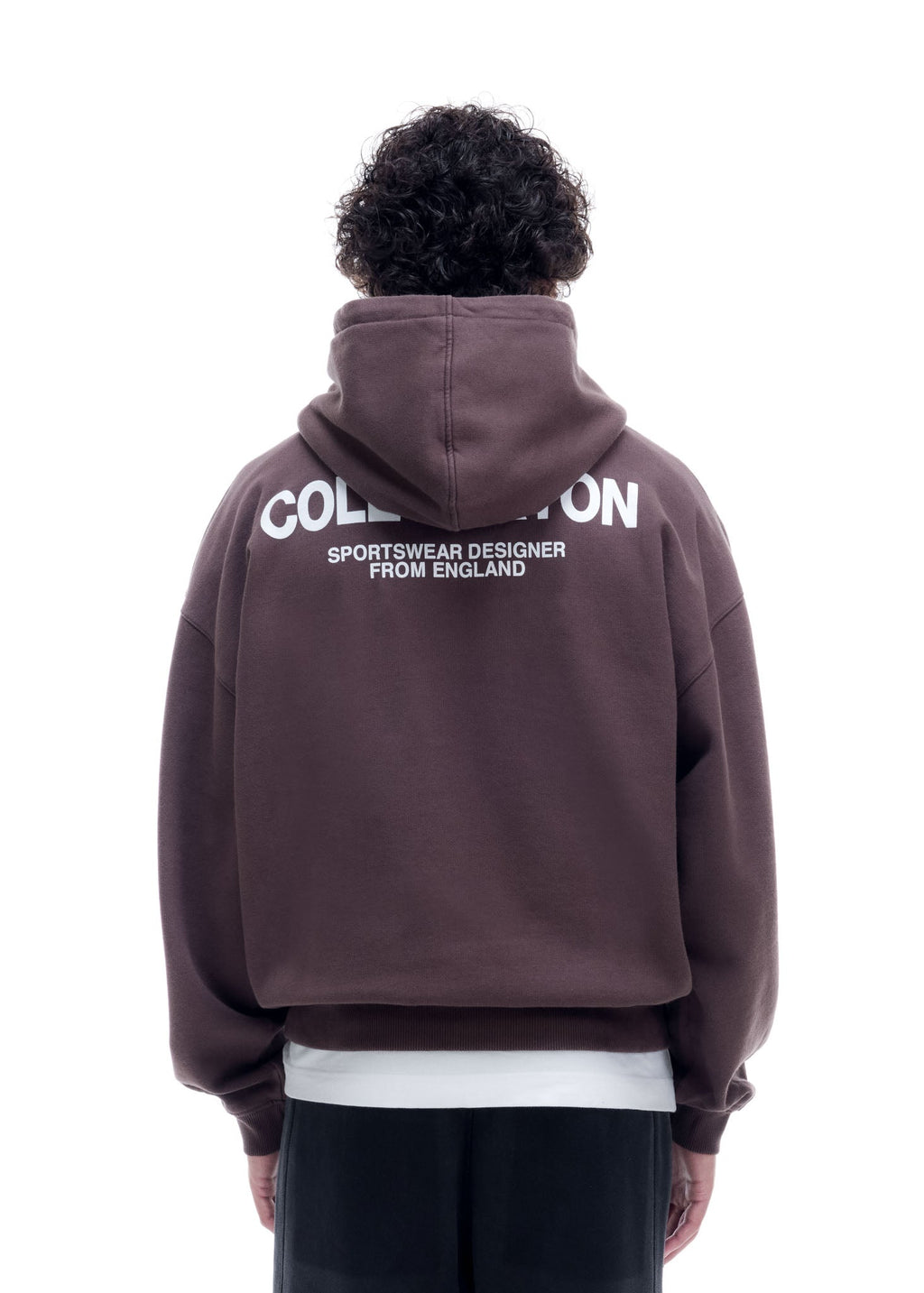 CB SPORTSWEAR HOODIE - BROWN