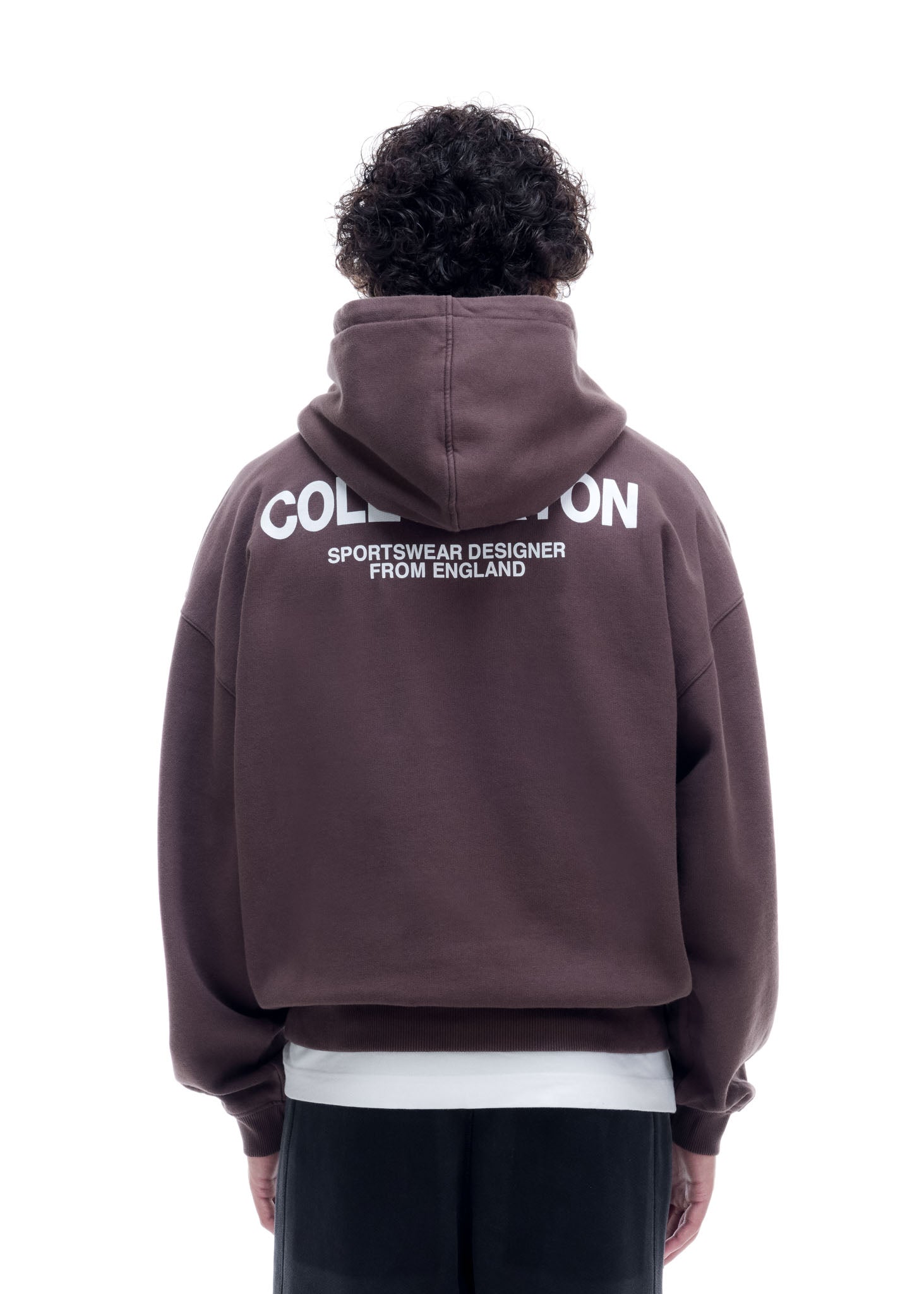 CB SPORTSWEAR HOODIE - BROWN