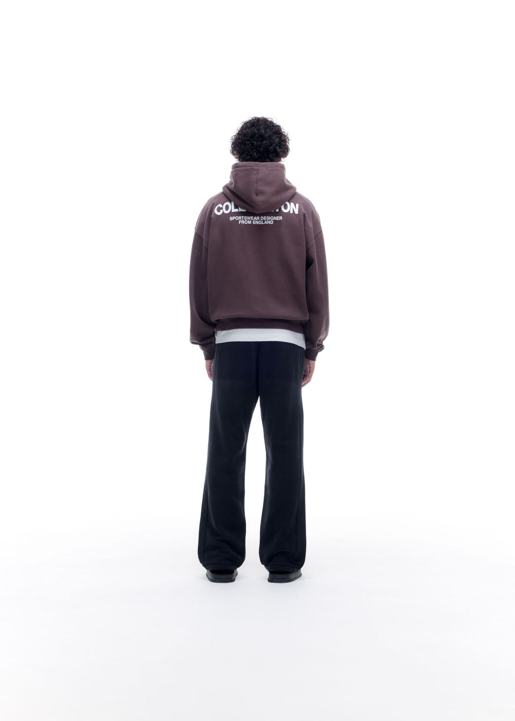 CB SPORTSWEAR HOODIE - BROWN