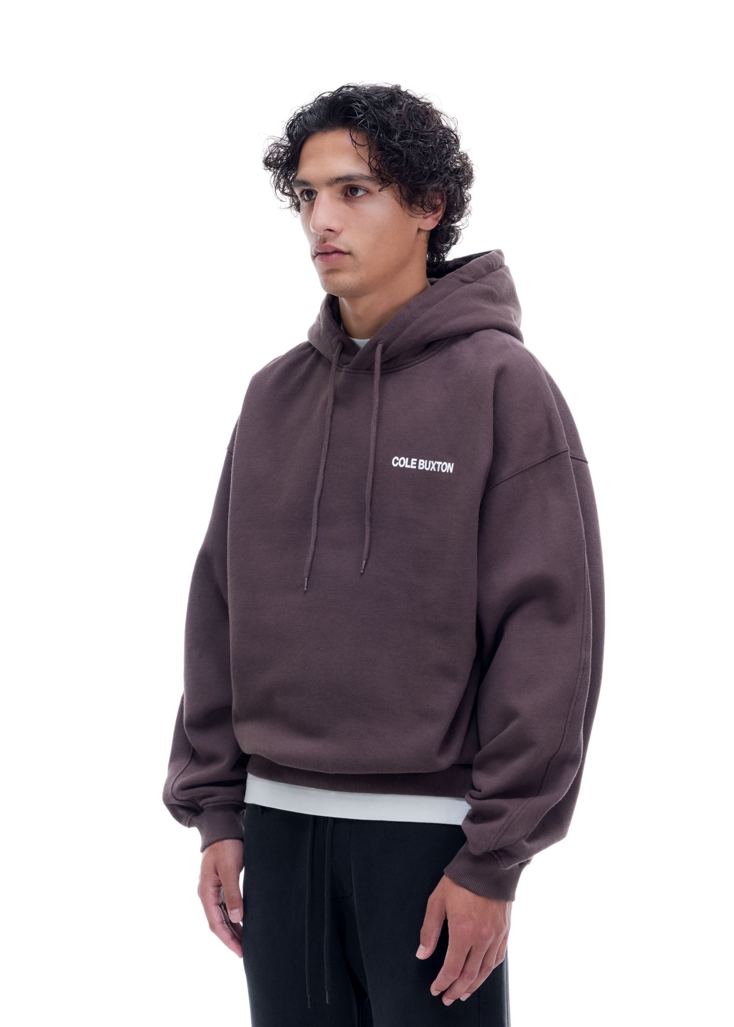 CB SPORTSWEAR HOODIE - BROWN