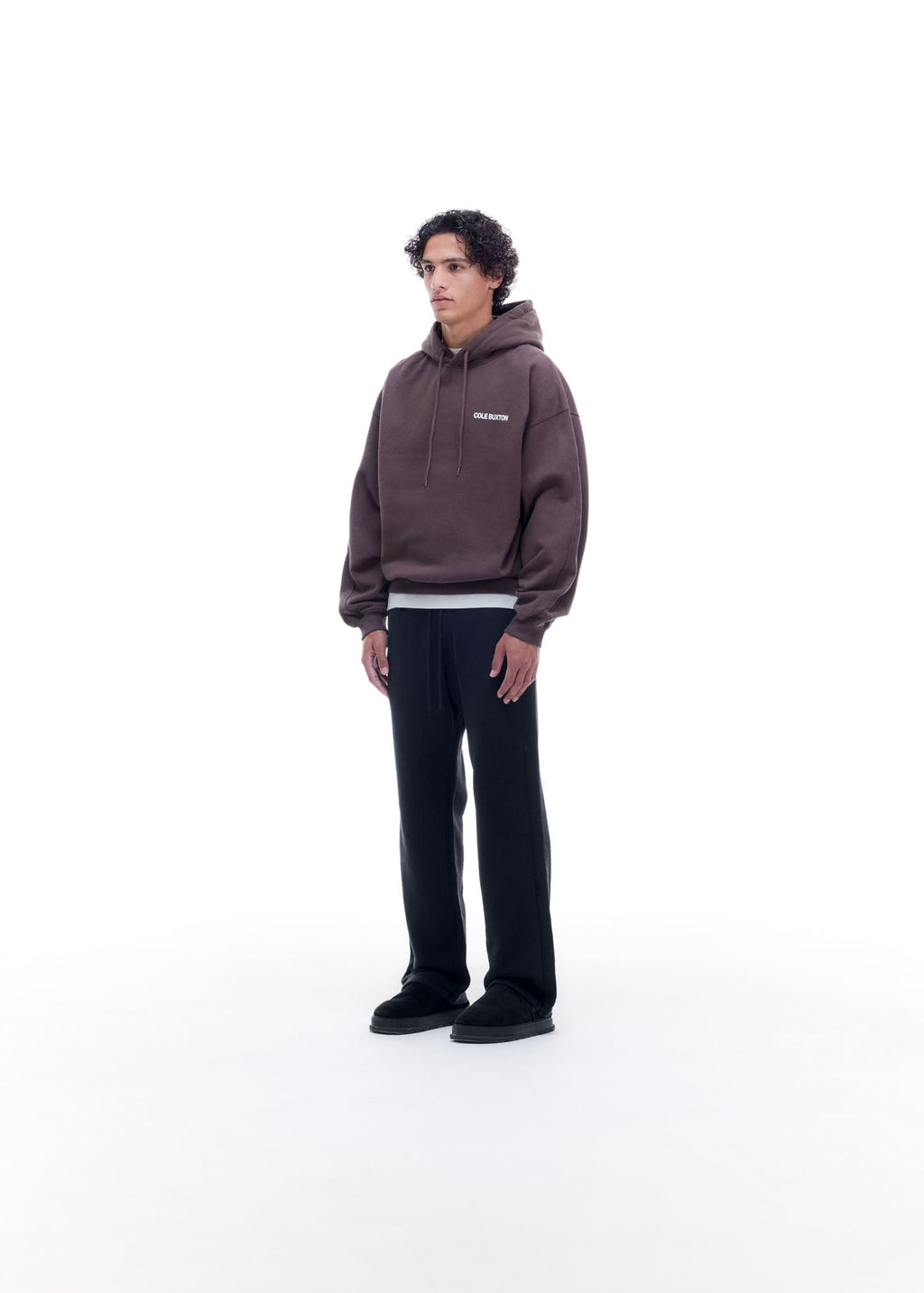 CB SPORTSWEAR HOODIE - BROWN