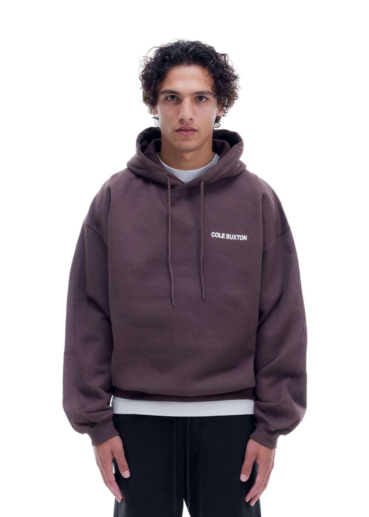 CB SPORTSWEAR HOODIE - BROWN