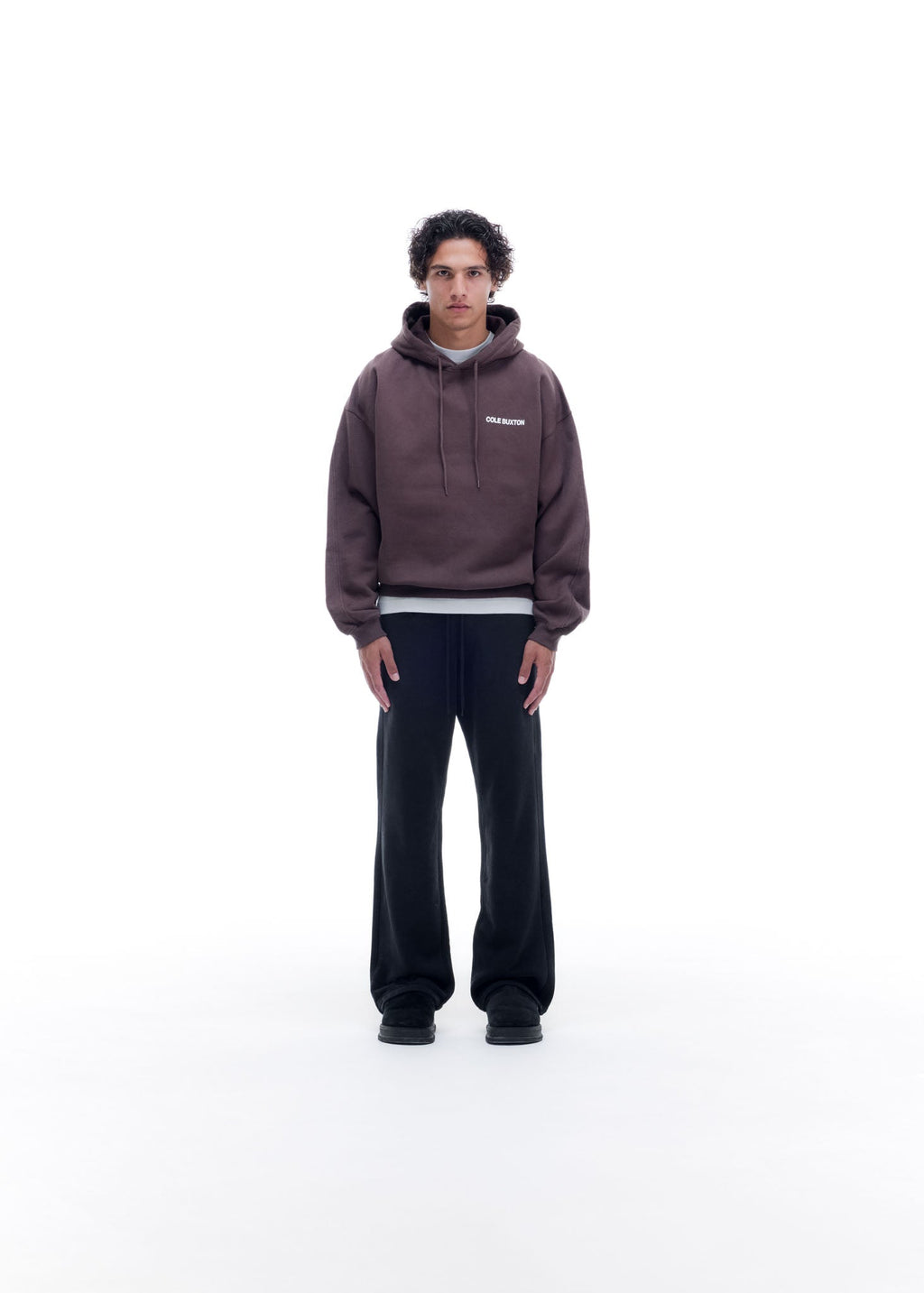 CB SPORTSWEAR HOODIE - BROWN
