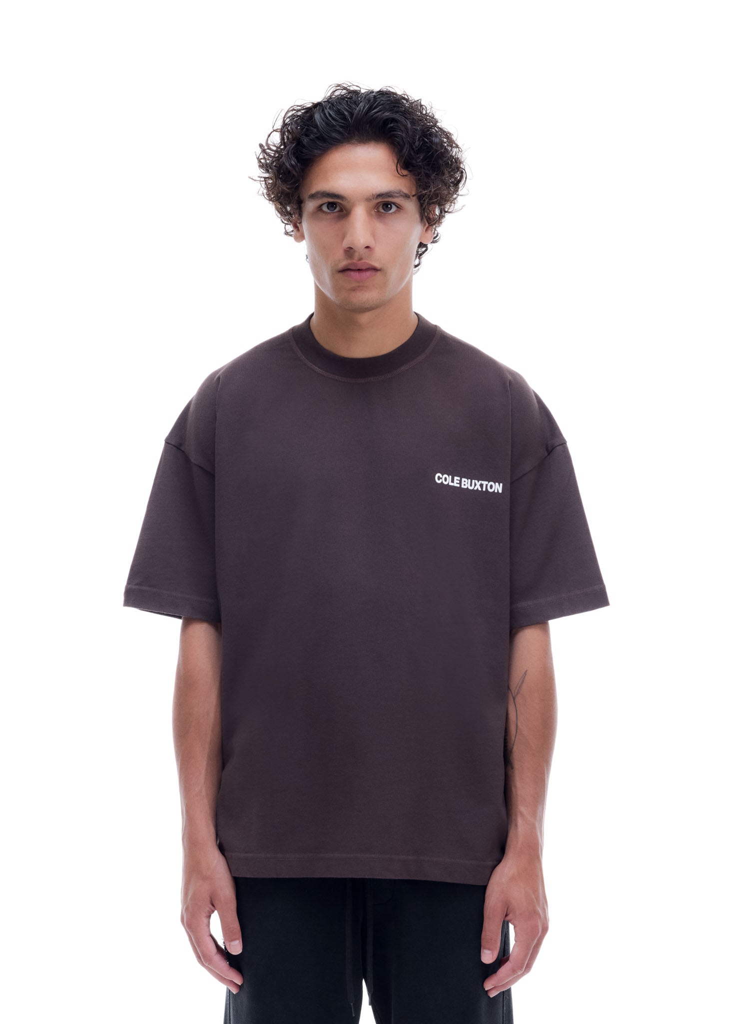 CB SPORTSWEAR T-SHIRT - BROWN