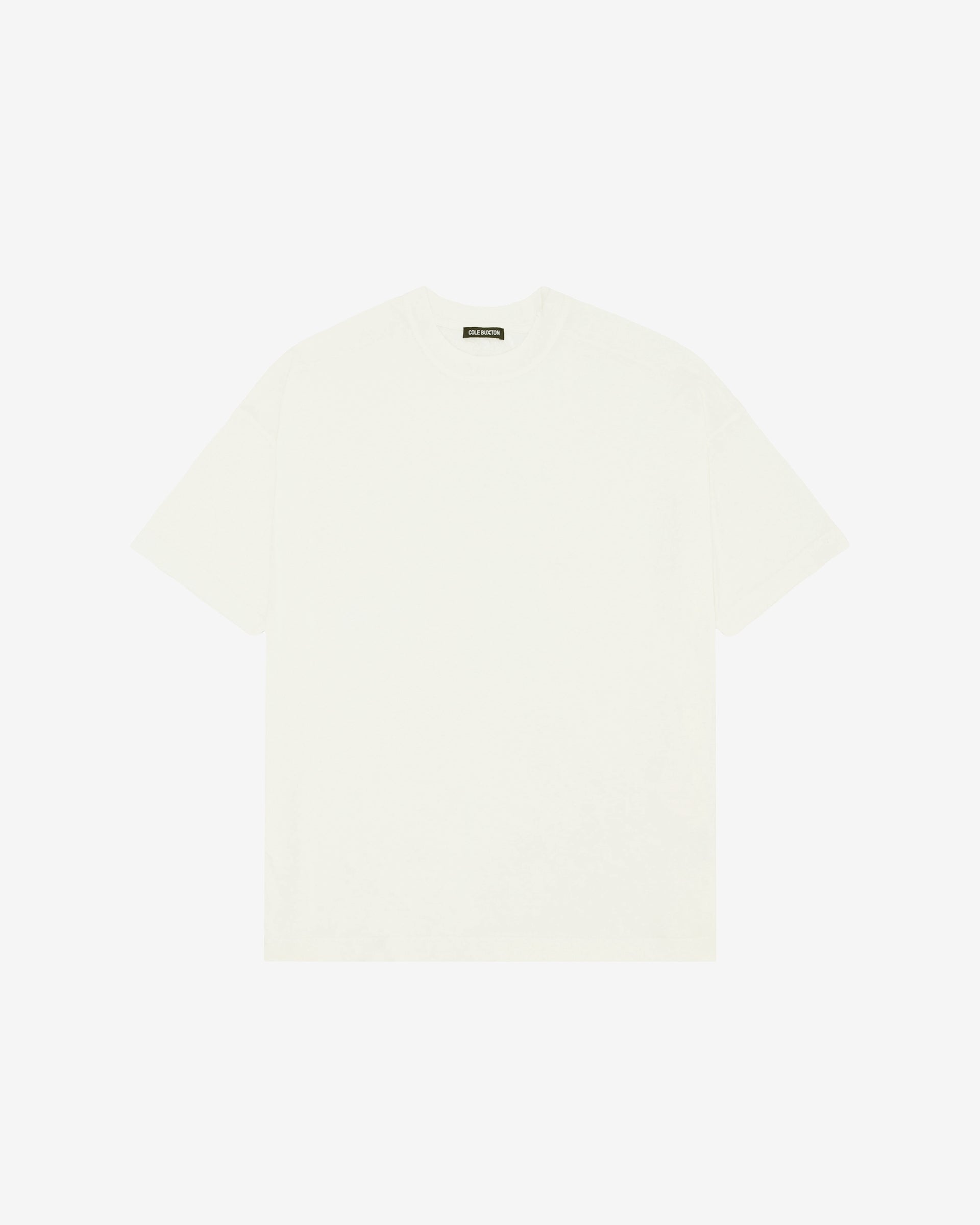 DISTRESSED LIGHTWEIGHT T-SHIRT - VINTAGE WHITE