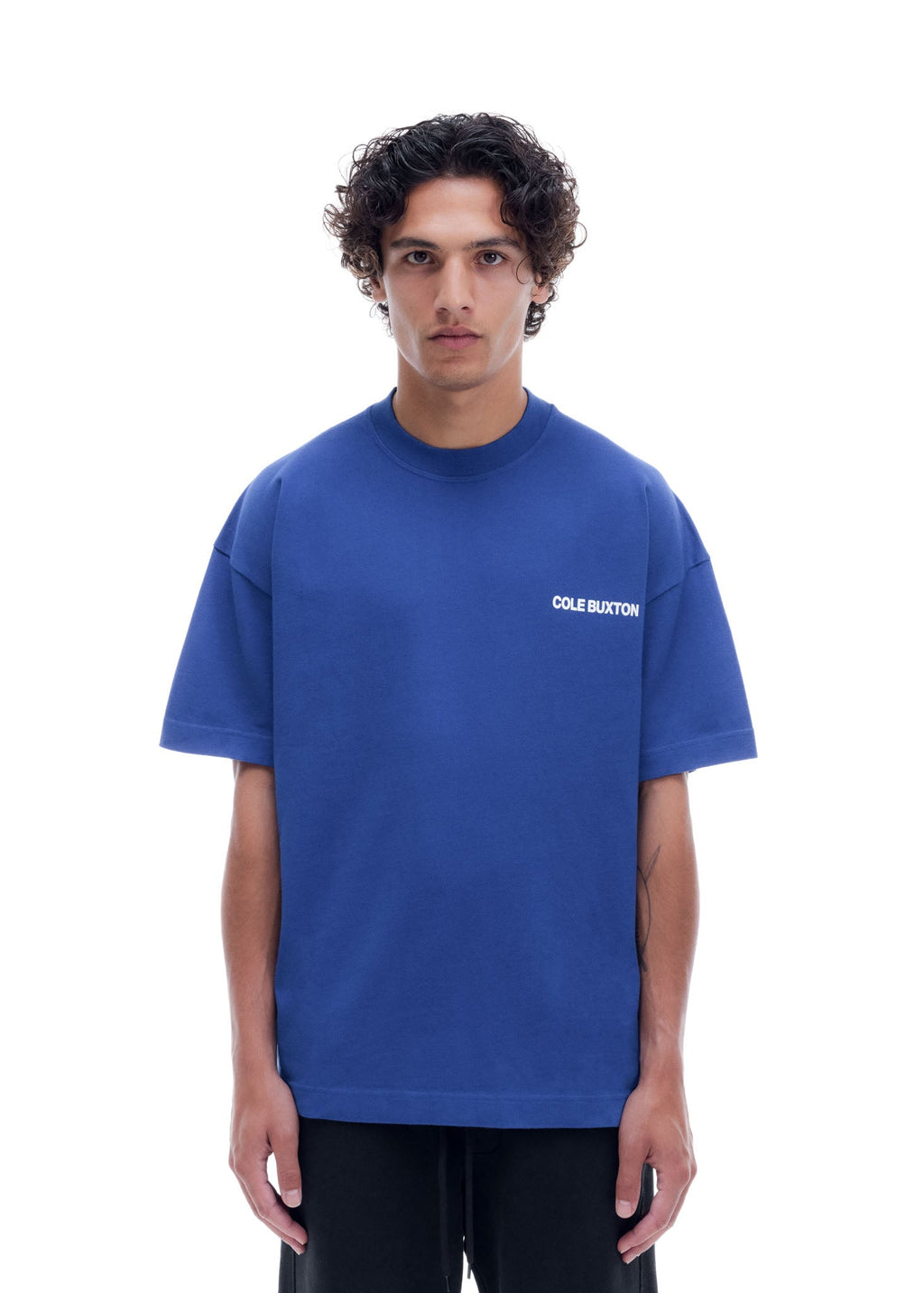 CB SPORTSWEAR T-SHIRT - COBALT BLUE