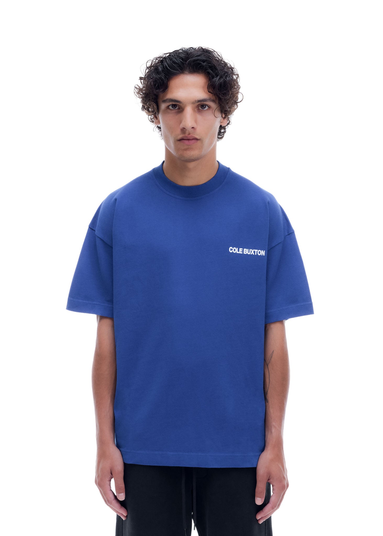 CB SPORTSWEAR T-SHIRT - COBALT BLUE