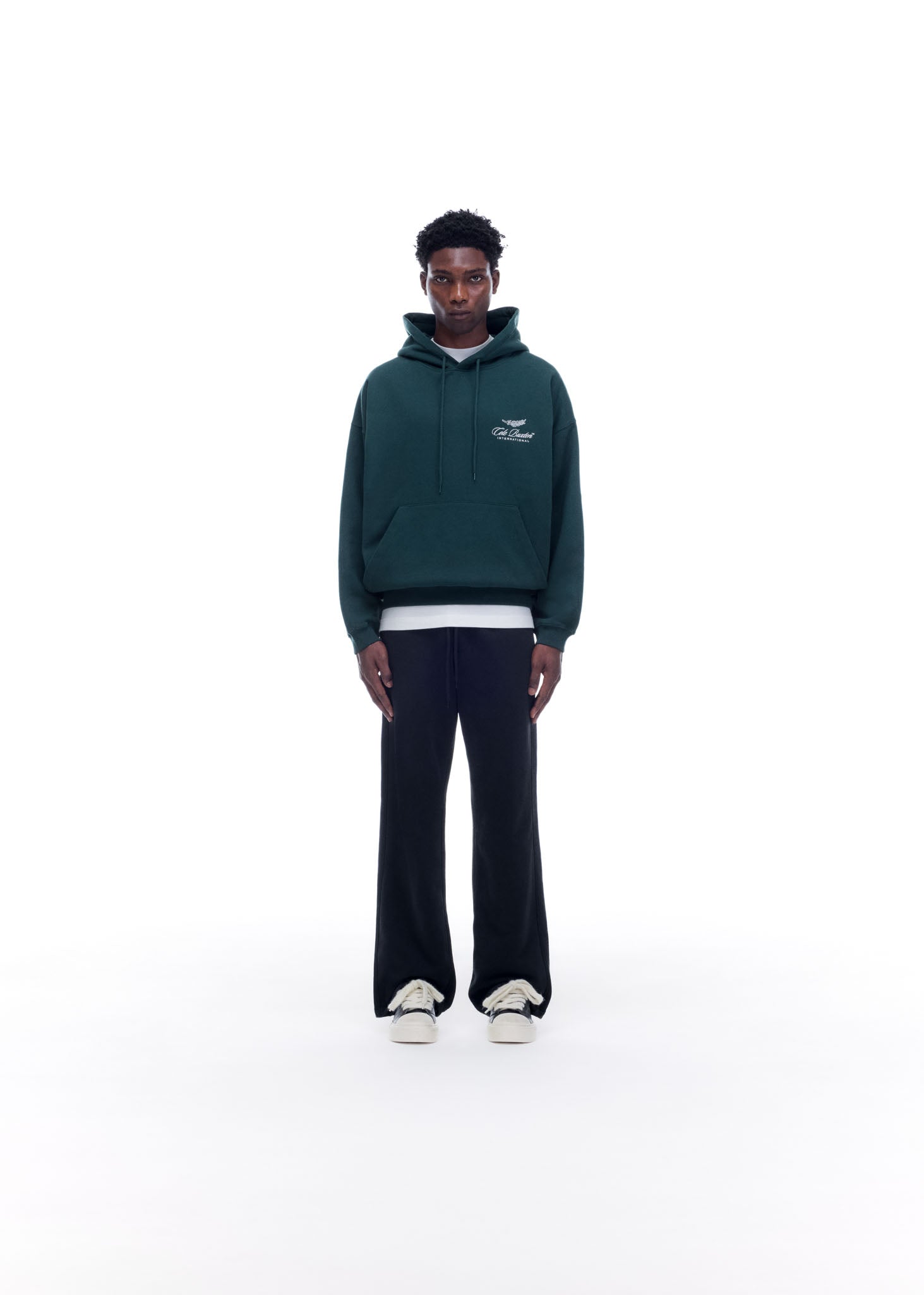 INTERNATIONAL HOODIE - FOREST GREEN